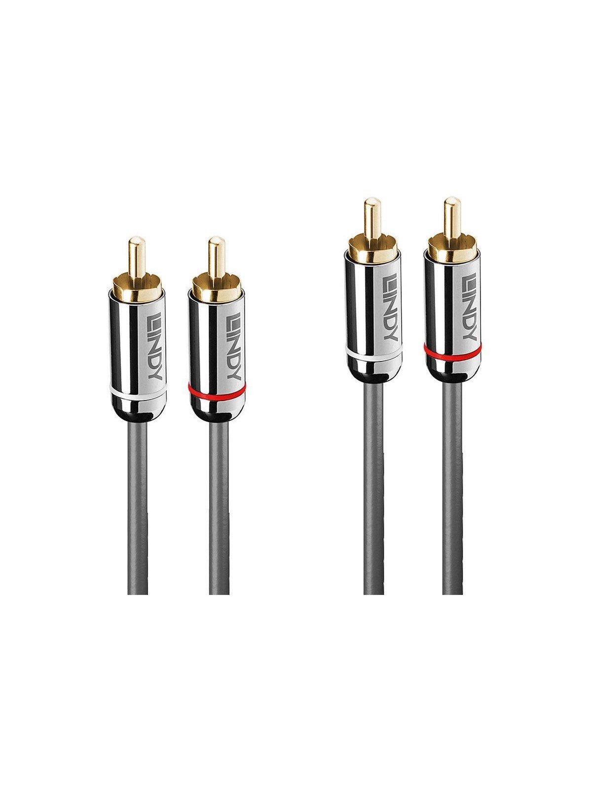 Lindy Cromo Line audio cable - 1 m, Audiokabel