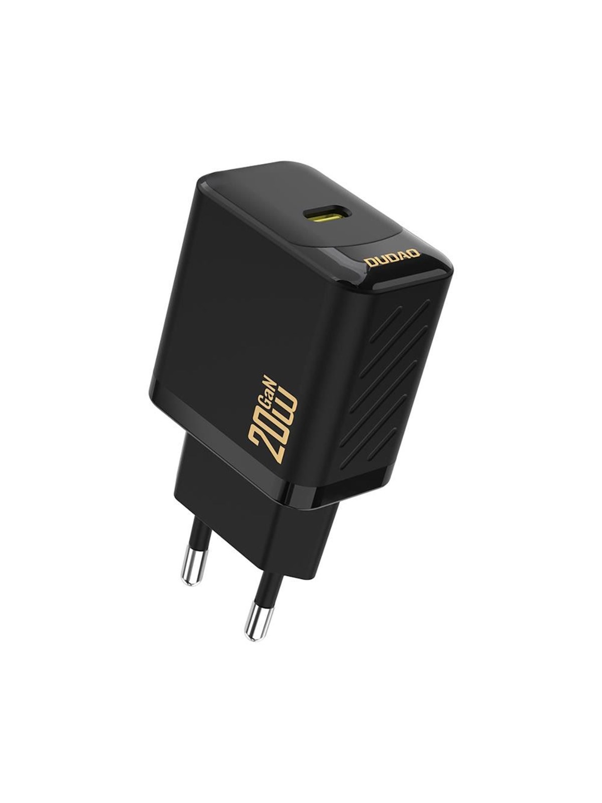Dudao A26 PD20W GaN USB-C Charger - Black, Mobil Oplader