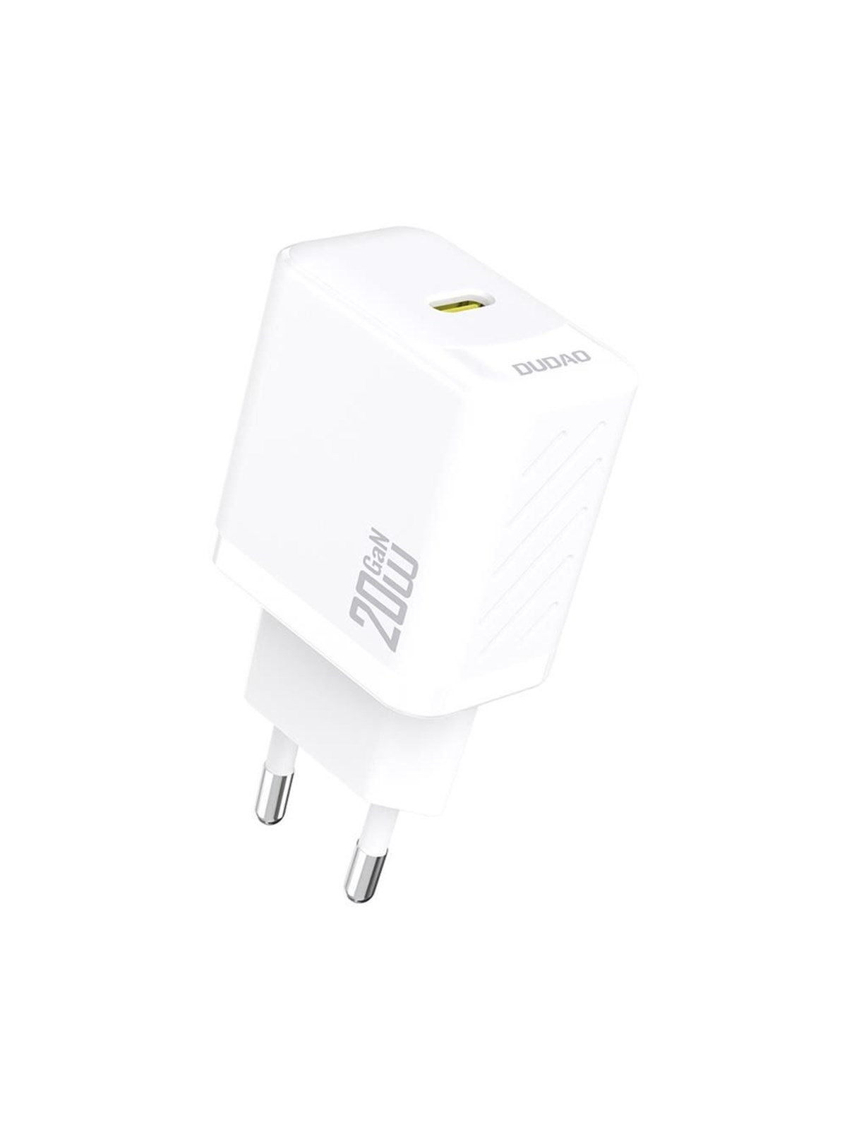 Dudao A26 PD20W GaN USB-C Charger - White, Mobil Oplader