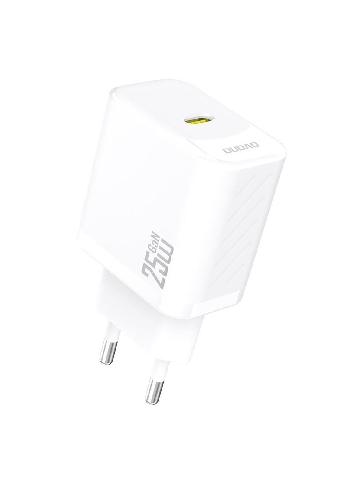 Dudao A27 25W GaN USB-C Wall Charger - White, Mobil Oplader