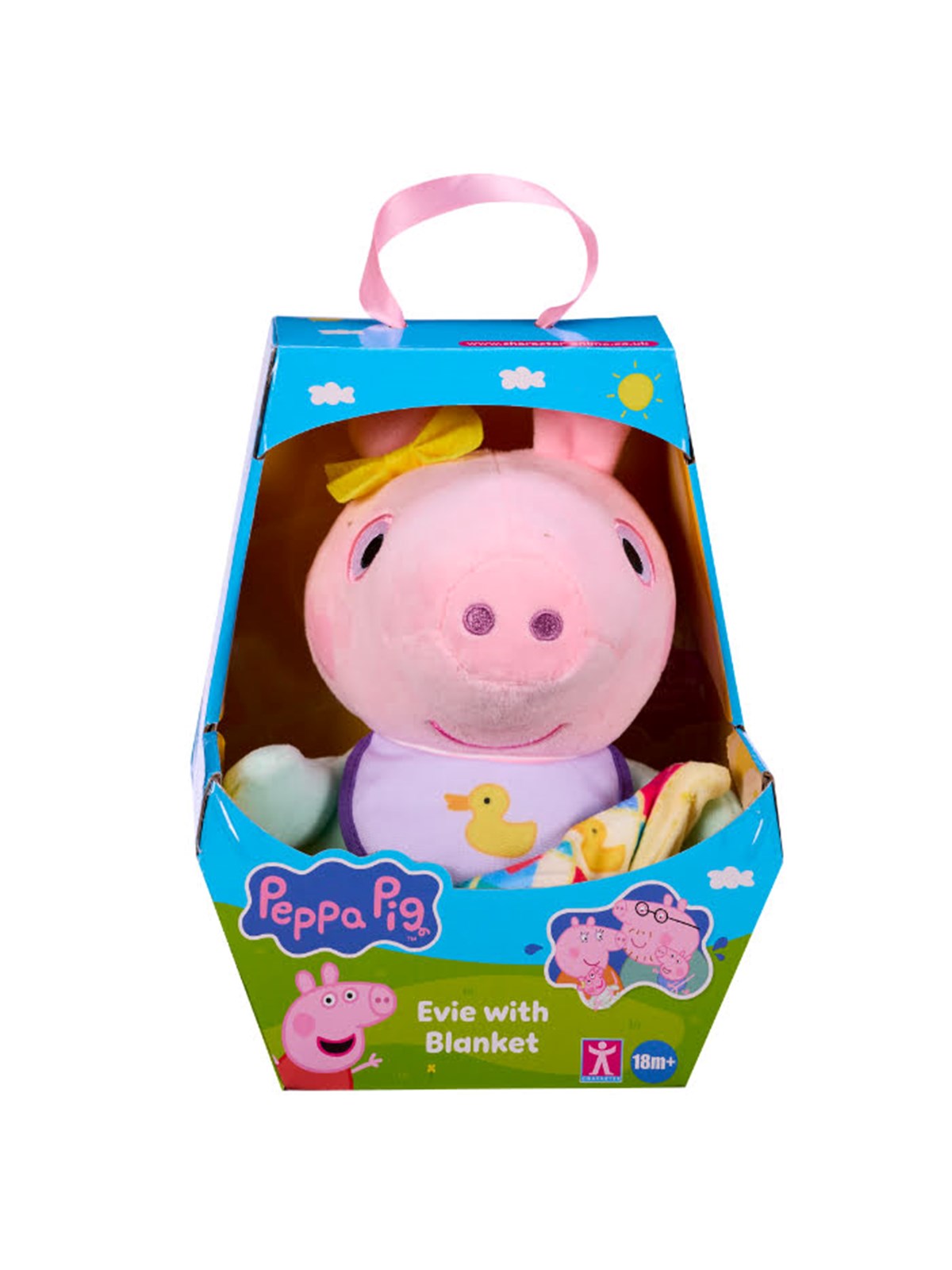 Peppa Pig PEPPA PLUSH BLANKET EVIE, Bamser