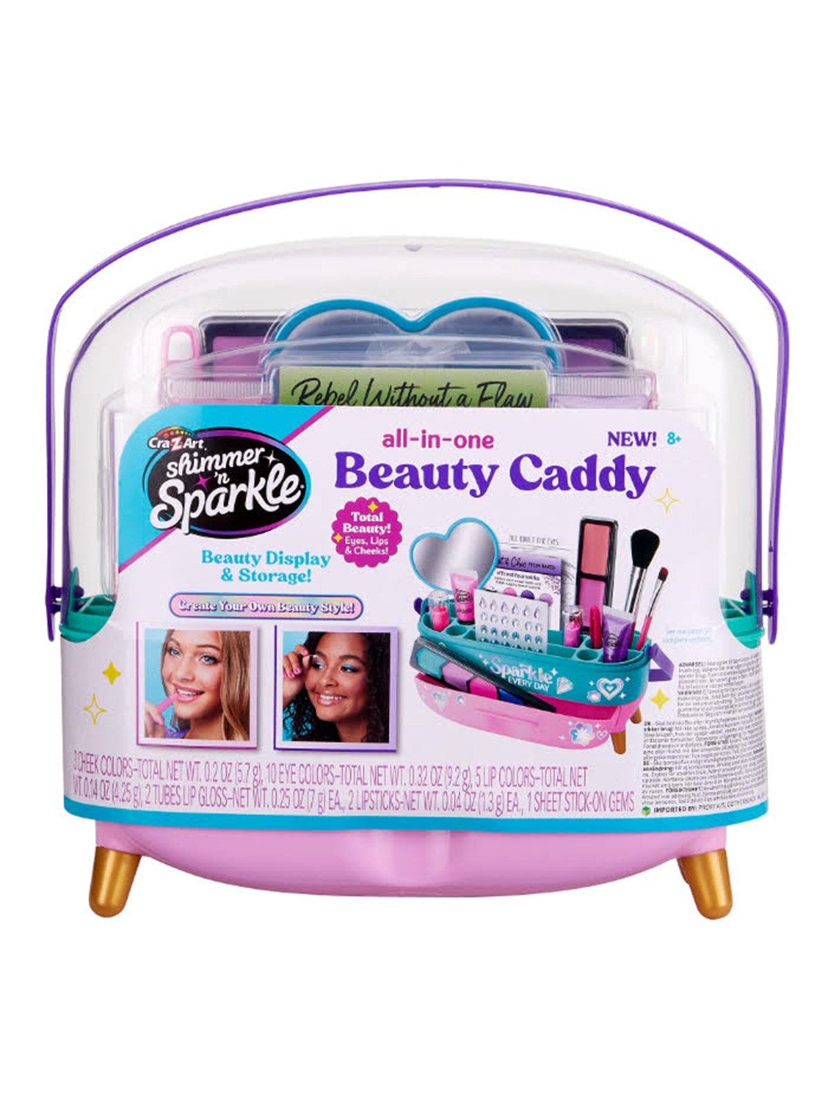 Shimmer n Sparkle All in one Beauty Caddy, Kreativt Legetøj