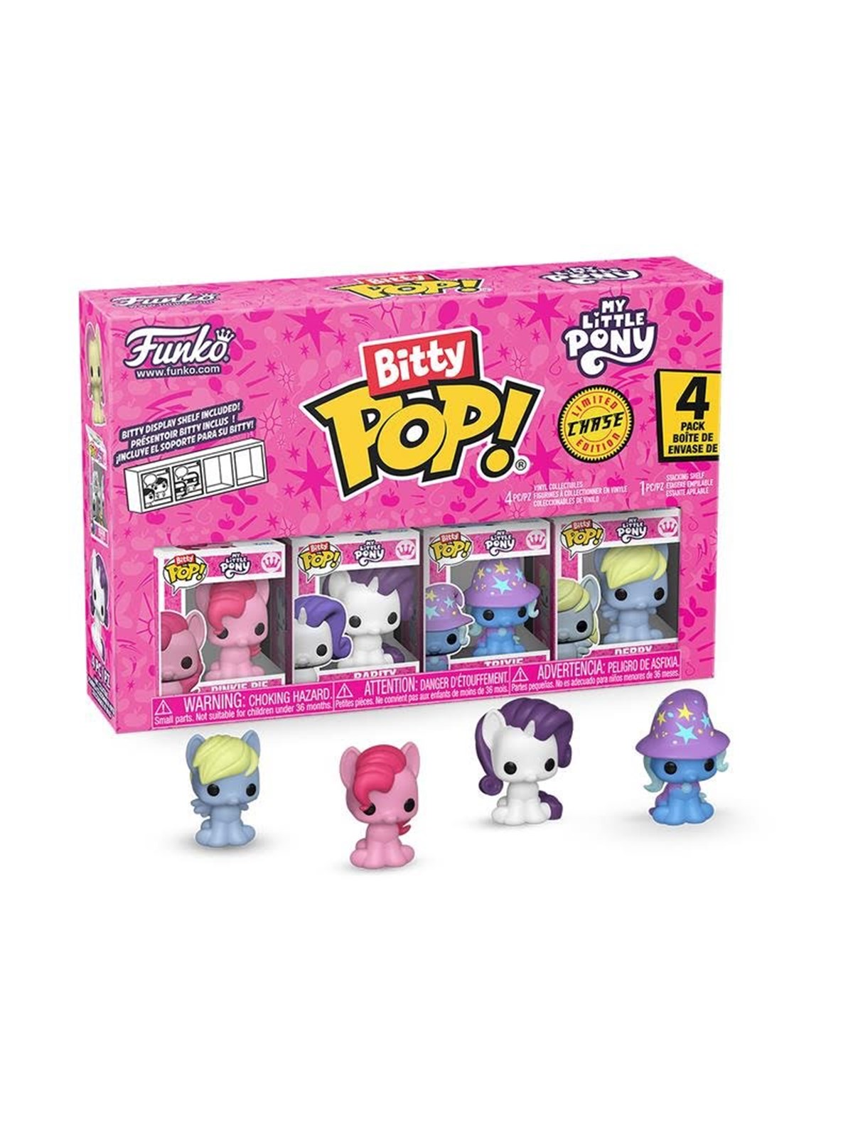 Funko! - Bitty POP 4PK MLP Pinkie Pie - Figur, Merchandise