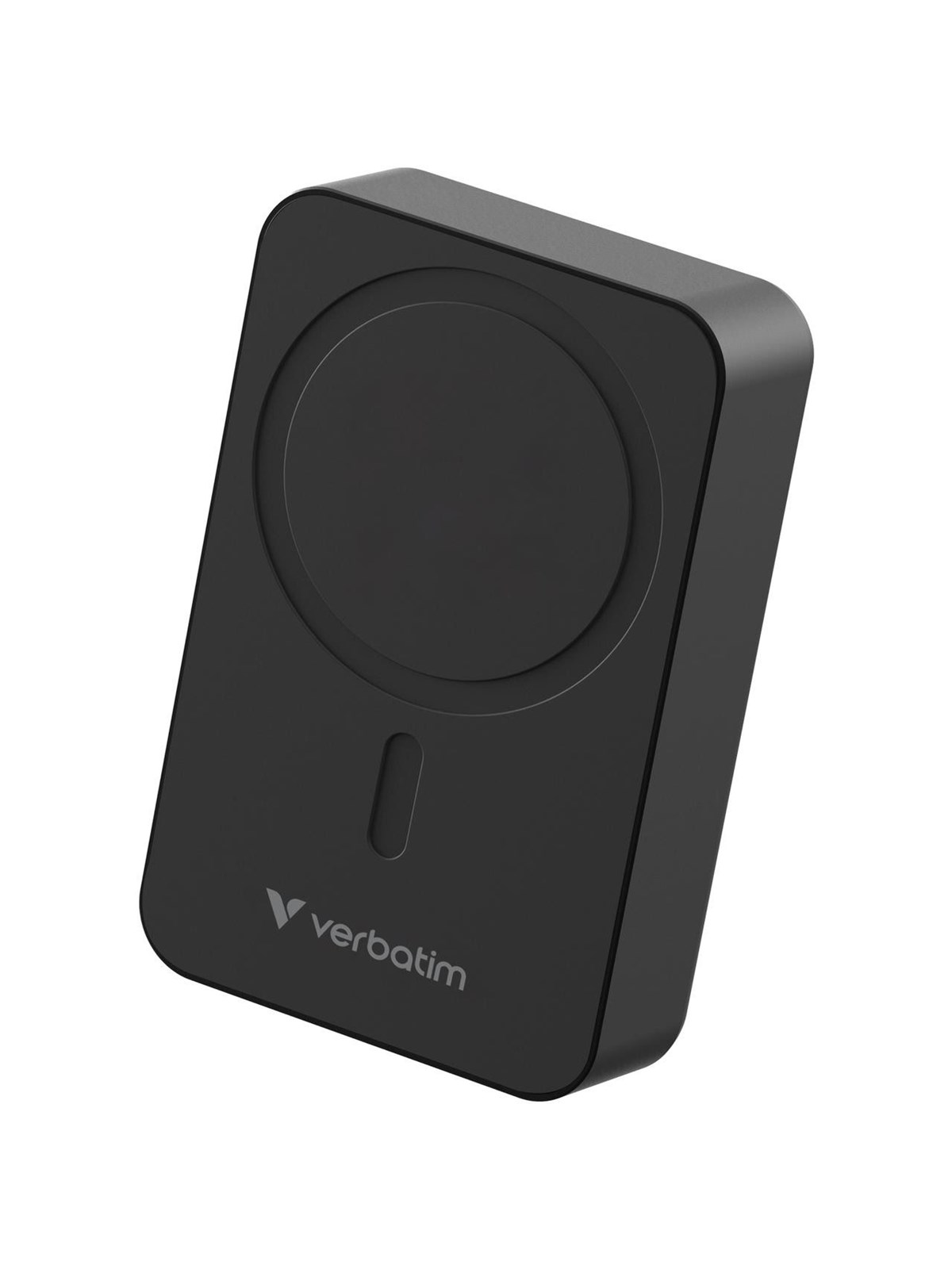 Verbatim Charge 'n' Go Essentials wireless power bank - magnetic - 24 pin USB-C - 35 Watt Powerbank - Sort - 20000 mAh