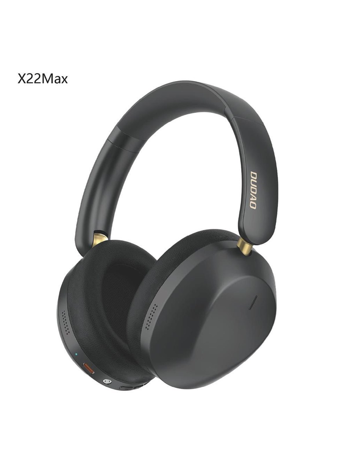 Dudao Max Wireless On-Ear Bluetooth Headphones with ANC - Black, Hovedtelefonerheadset2