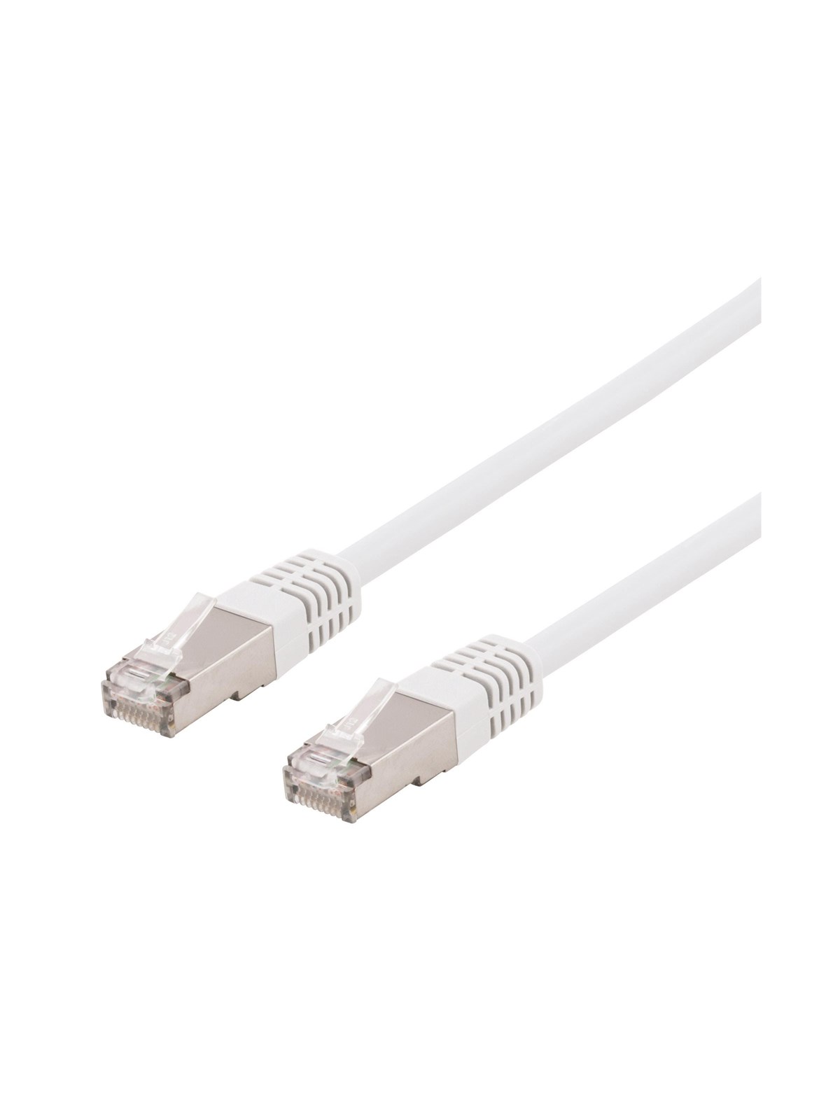Deltaco STP-625VAU - patch cable - 25 m - white - Hvid - 25 meter, Netværkskabel