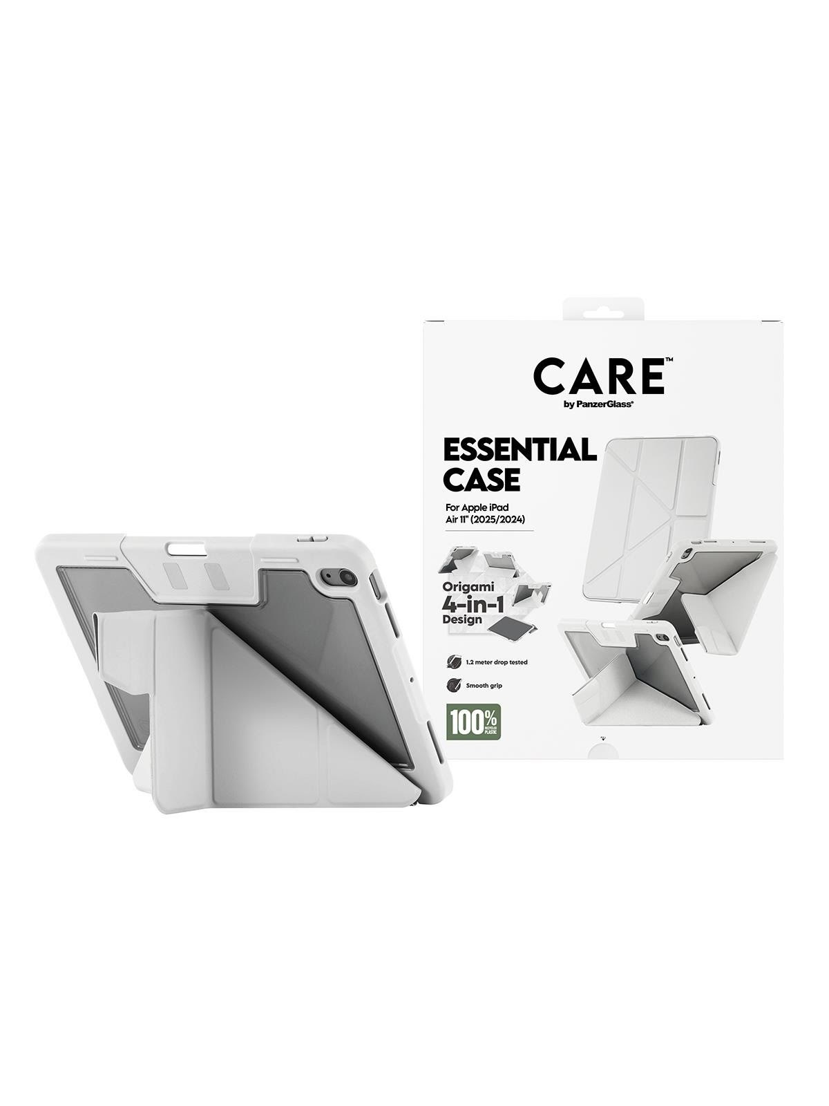 CARE by PanzerGlass Essential Case Light Grey iPad Air 11" (2024-2026), Tablet Cover