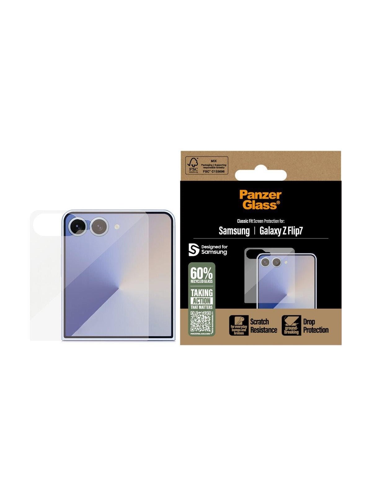 PanzerGlass Screen Protector Samsung Galaxy Z Fold7 | Classic Fit, Beskyttelsesglas