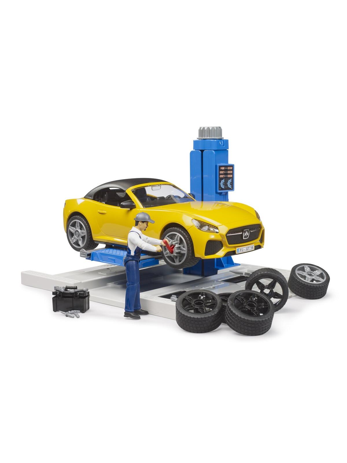 Bruder BWorld Bilservicecenter og Roadster, Legetøjsbil