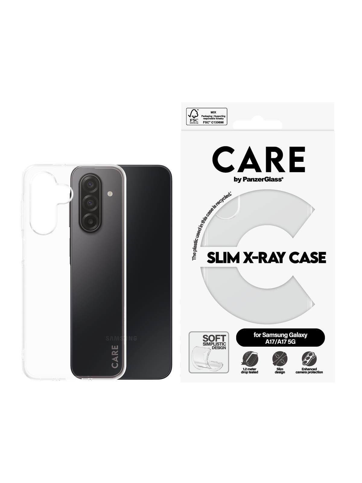 CARE by PanzerGlass X-Ray Case Samsung Galaxy M17 5G | A17 4G | A17 5G, Mobilcover