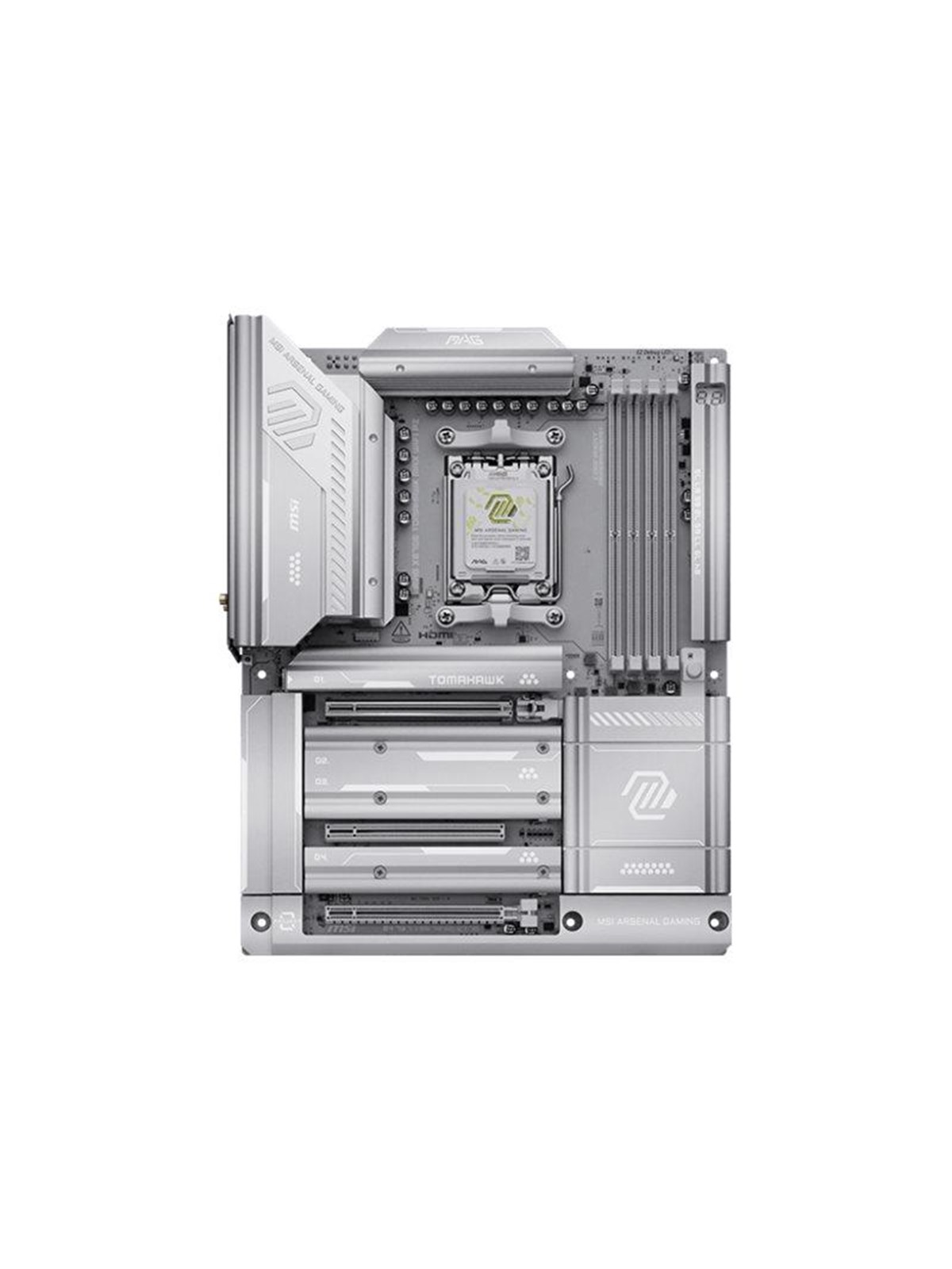 MSI MAG X870E TOMAHAWK MAX WIFI PZ - motherboard - ATX - Socket AM5 - AMD X870E Bundkort - AMD X870E - AMD AM5 socket - DDR5 RAM - ATX