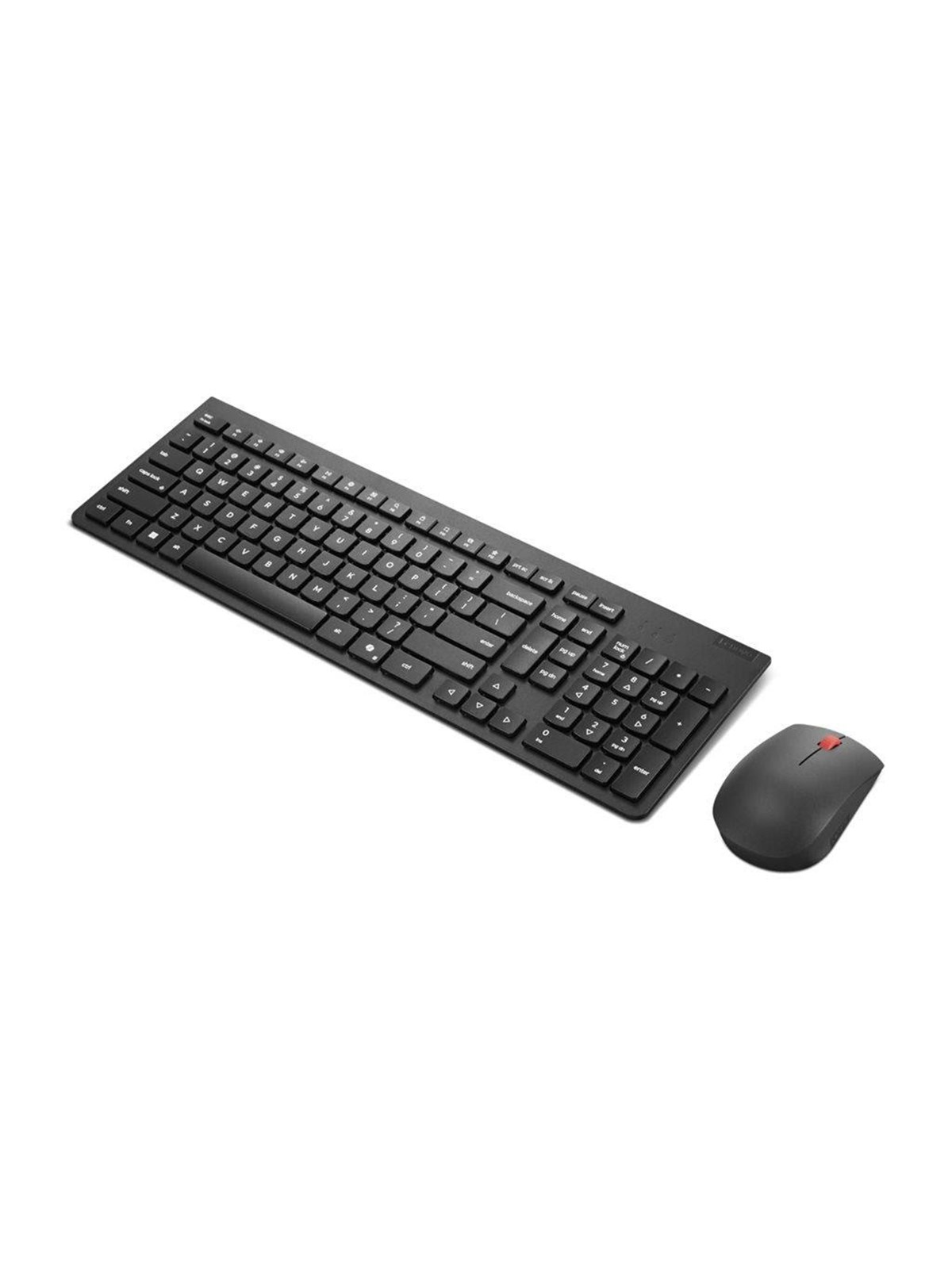 Lenovo Essential Wireless Combo Gen 2 - keyboard and mouse set - QWERTY - Danish - black Input Device - Tastatur & Mus sæt - Dansk - Sort