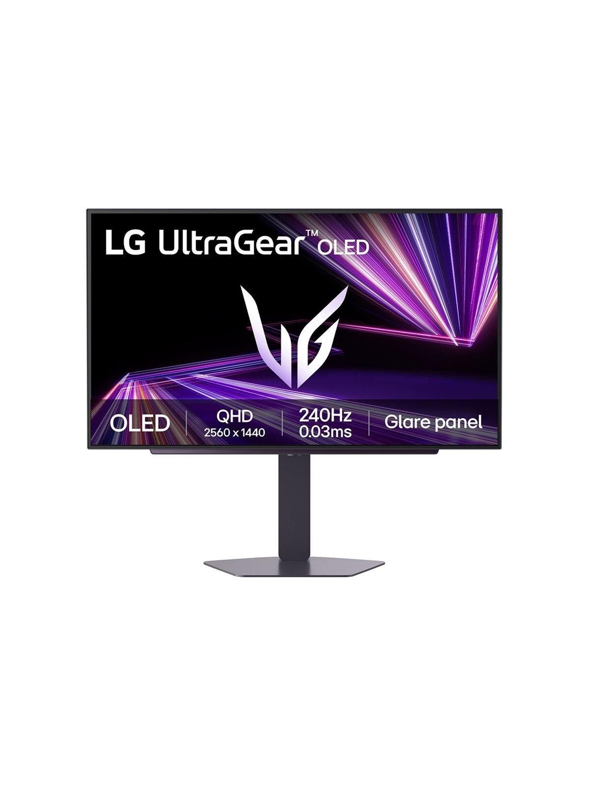 27" LG UltraGear 27GX704A-B - 2560x1440 (QHD) - 240Hz - OLED, Computerskærm