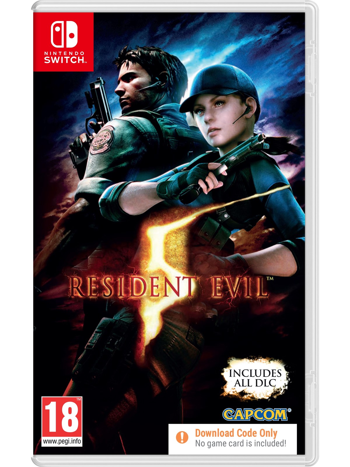 Resident Evil 5 (Code in a Box) - Nintendo Switch - Gyser