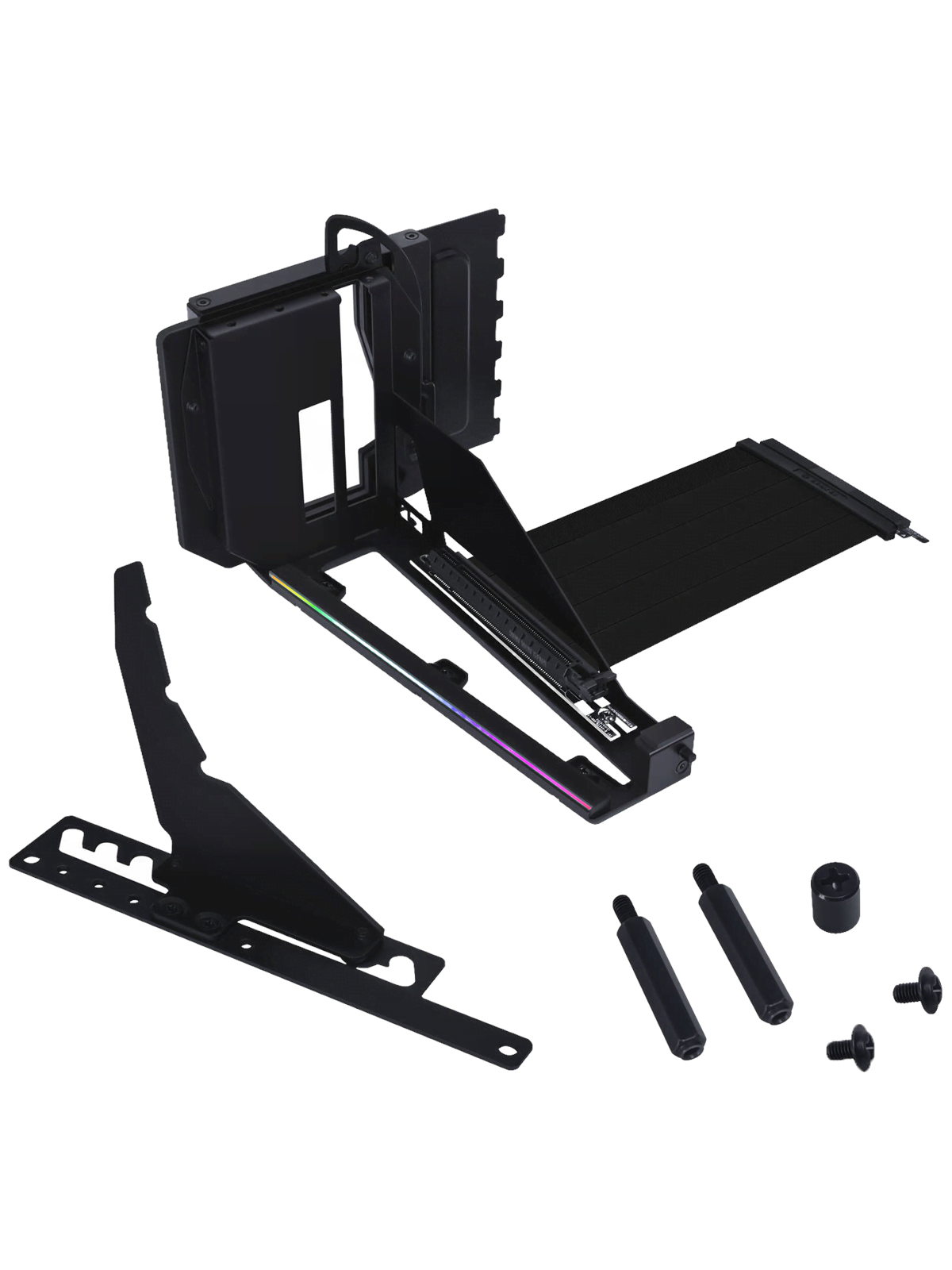 Lian Li VG4-5 Vertical GPU bracket (PCIe 5.0 - V4) - Black, Kabinet Tilbehør