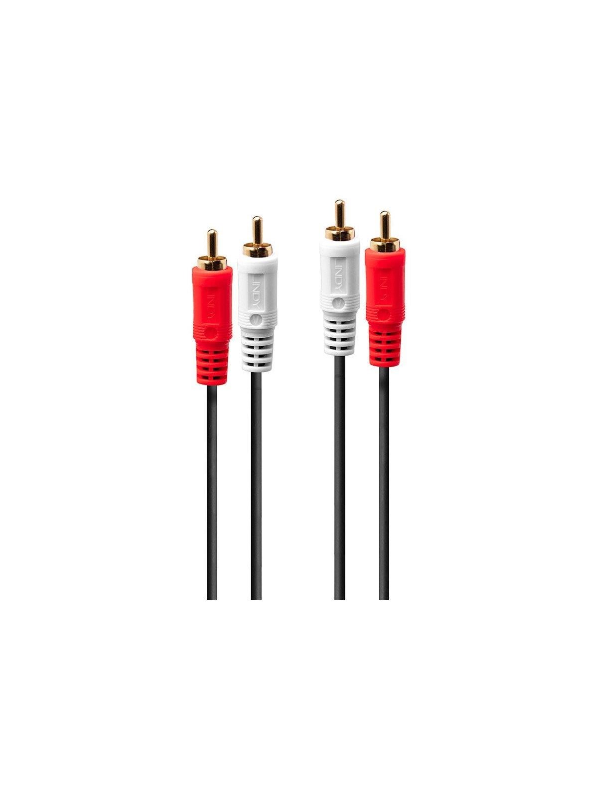 Lindy Premium video / audio cable - 1 m, Audiokabel