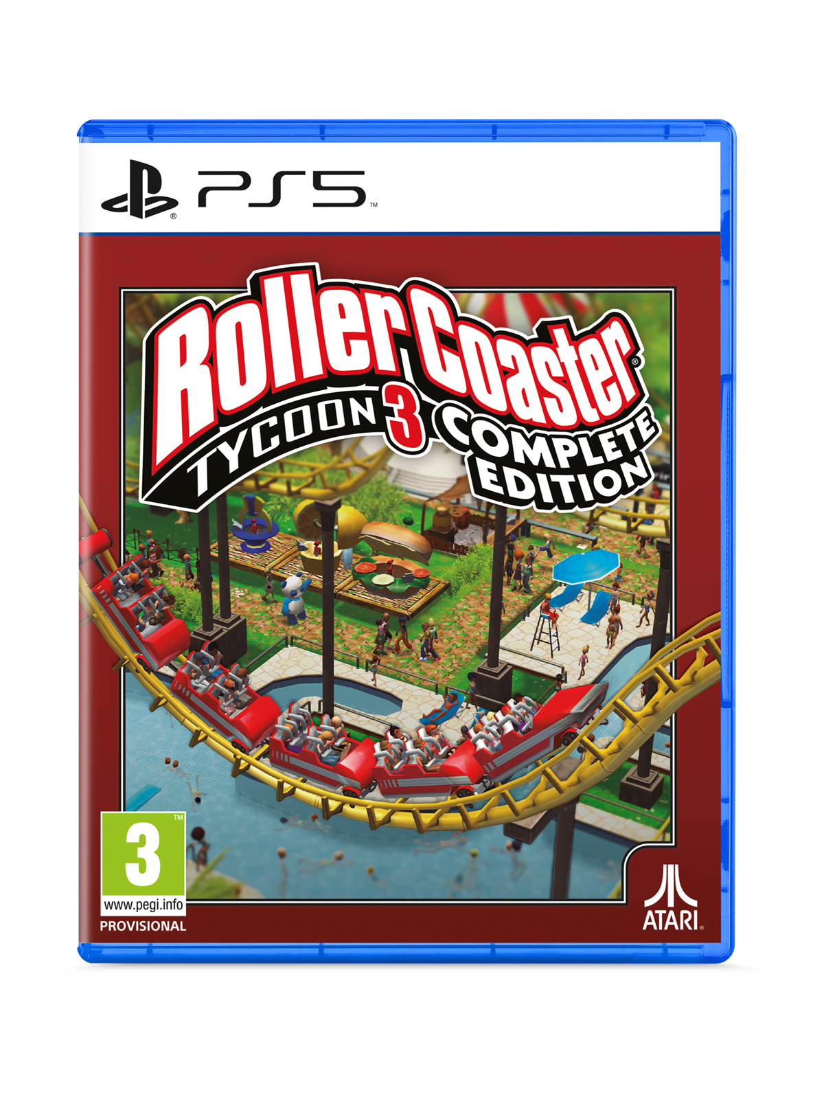 RollerCoaster Tycoon 3 (Complete Edition) - Sony PlayStation 5 - Simulation