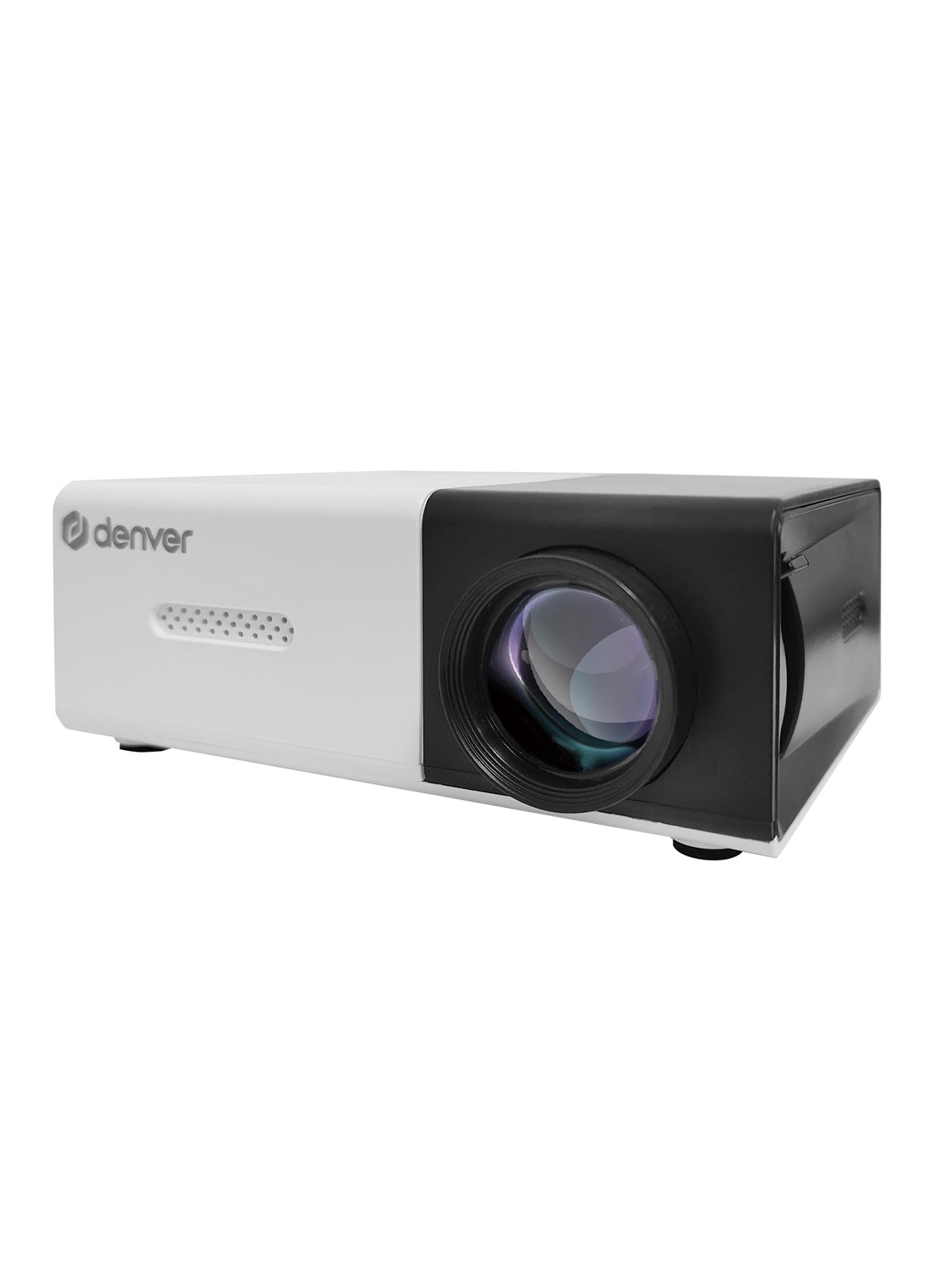 DENVER Projektor PR-1000 - Mini projector with included power adaptor and HDMI cables. - 320 x 240 - 30 lumens