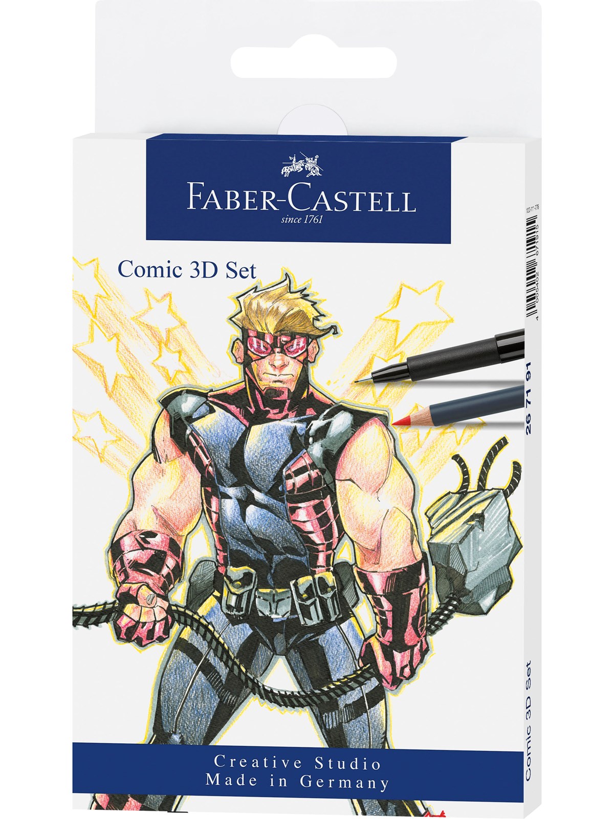 Faber-Castell Comic 3D set, Tegneværktøj