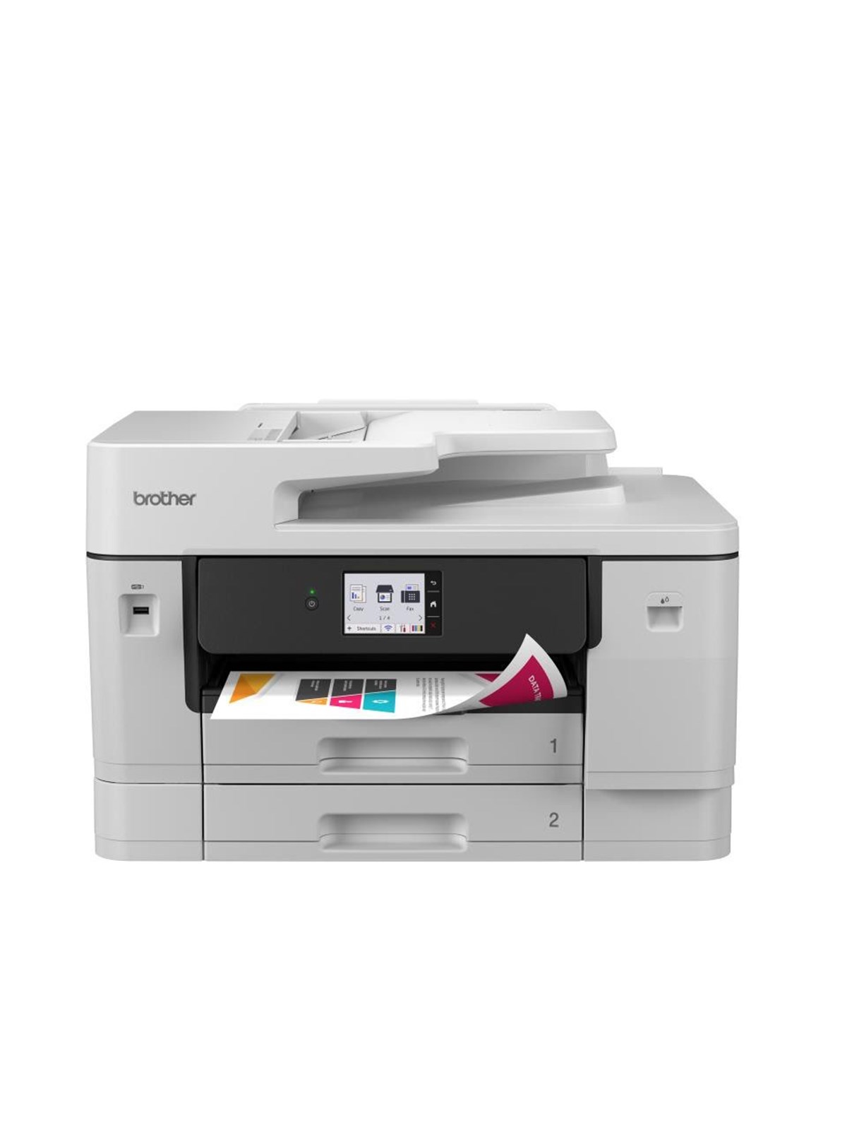 Brother MFCJ6960DWRE1 - Color Inkjet - A3 Duplex - 31 ppm Multifunktion - Farve - Blæk