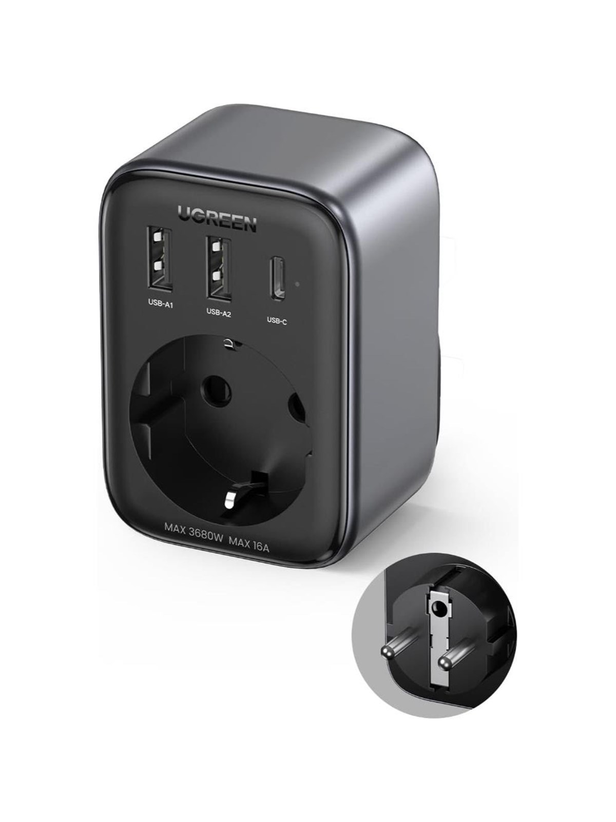 UGREEN NEXODE Wall Charger 30W, Mobil Oplader