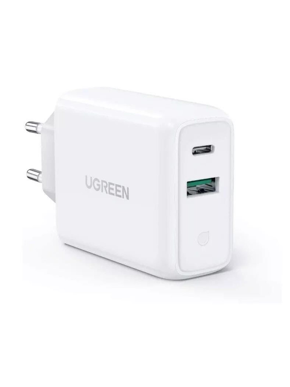 UGREEN 36W Dual Port USB-A/USB-C, Mobil Oplader