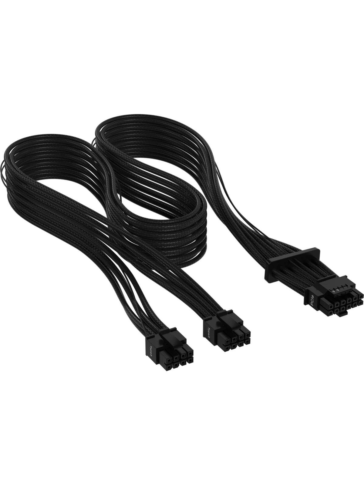 Corsair - power cable - 12VHPWR to 8 pin PCIe power - 65 cm, Strømkabel