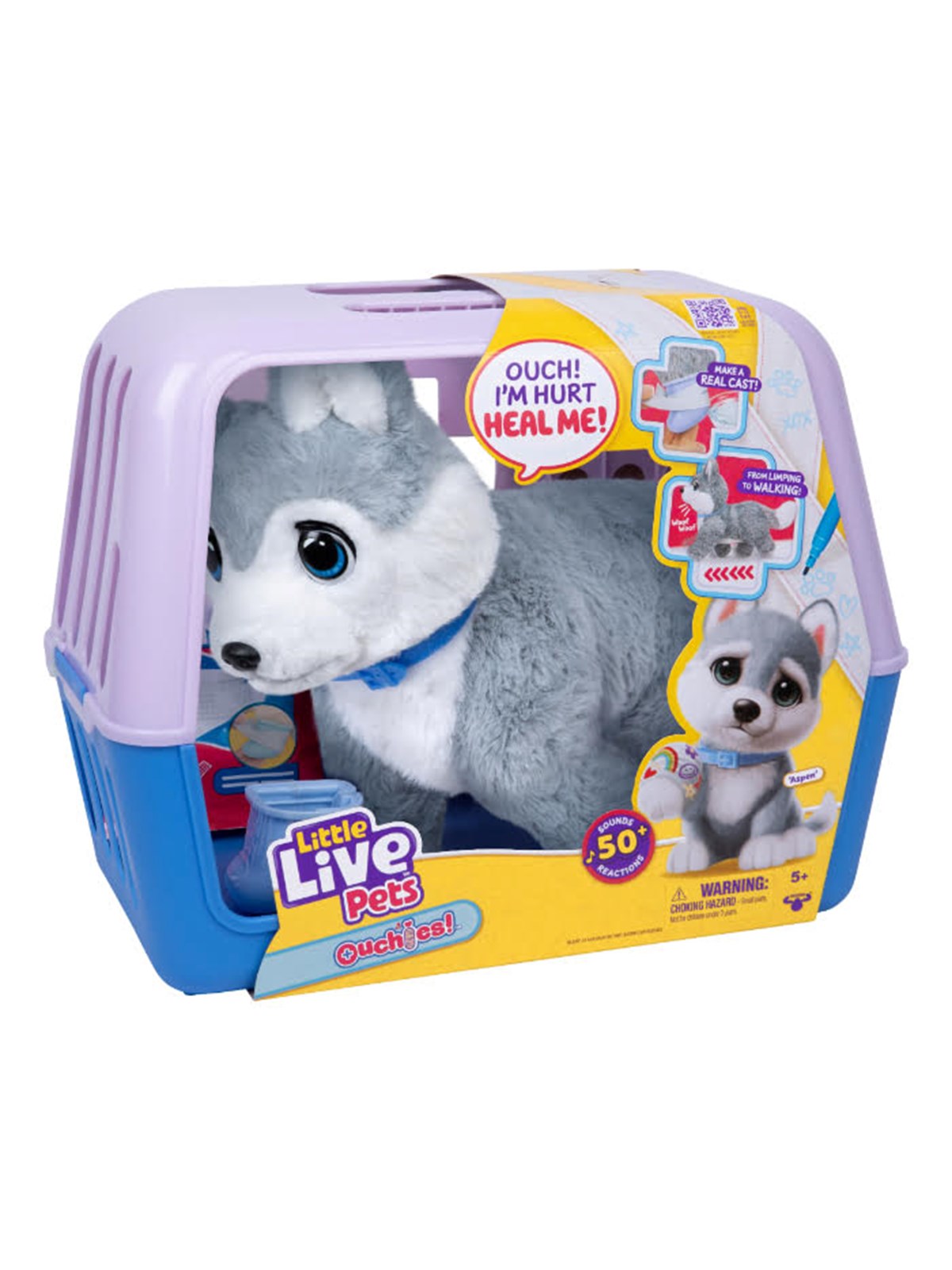 Little Live Pets OUCHIES HUSKY, Bamser