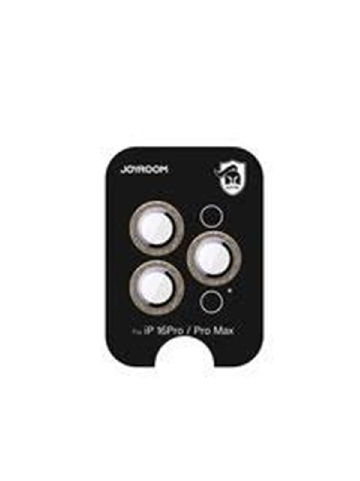 Joyroom JR-MFY0263 Glass Screen Protector for iPhone 16 Pro/16 Pro Max Lenses - Brown