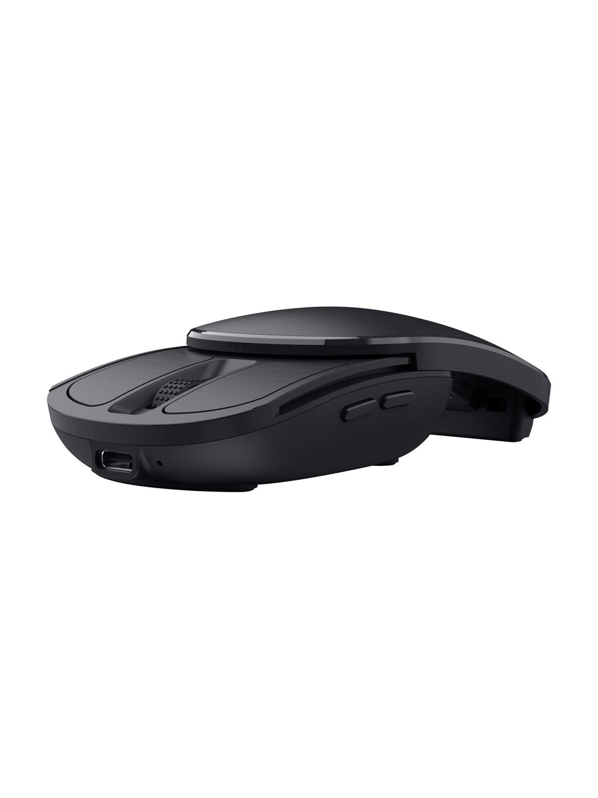 Trust Zylo Pocket - Black - Mus - Optisk - 6 knapper - Sort, Mus