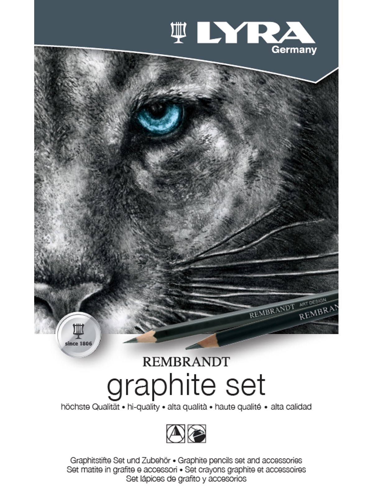 Lyra Rembrandt Graphite set 11 pcs, Hobbyartikel