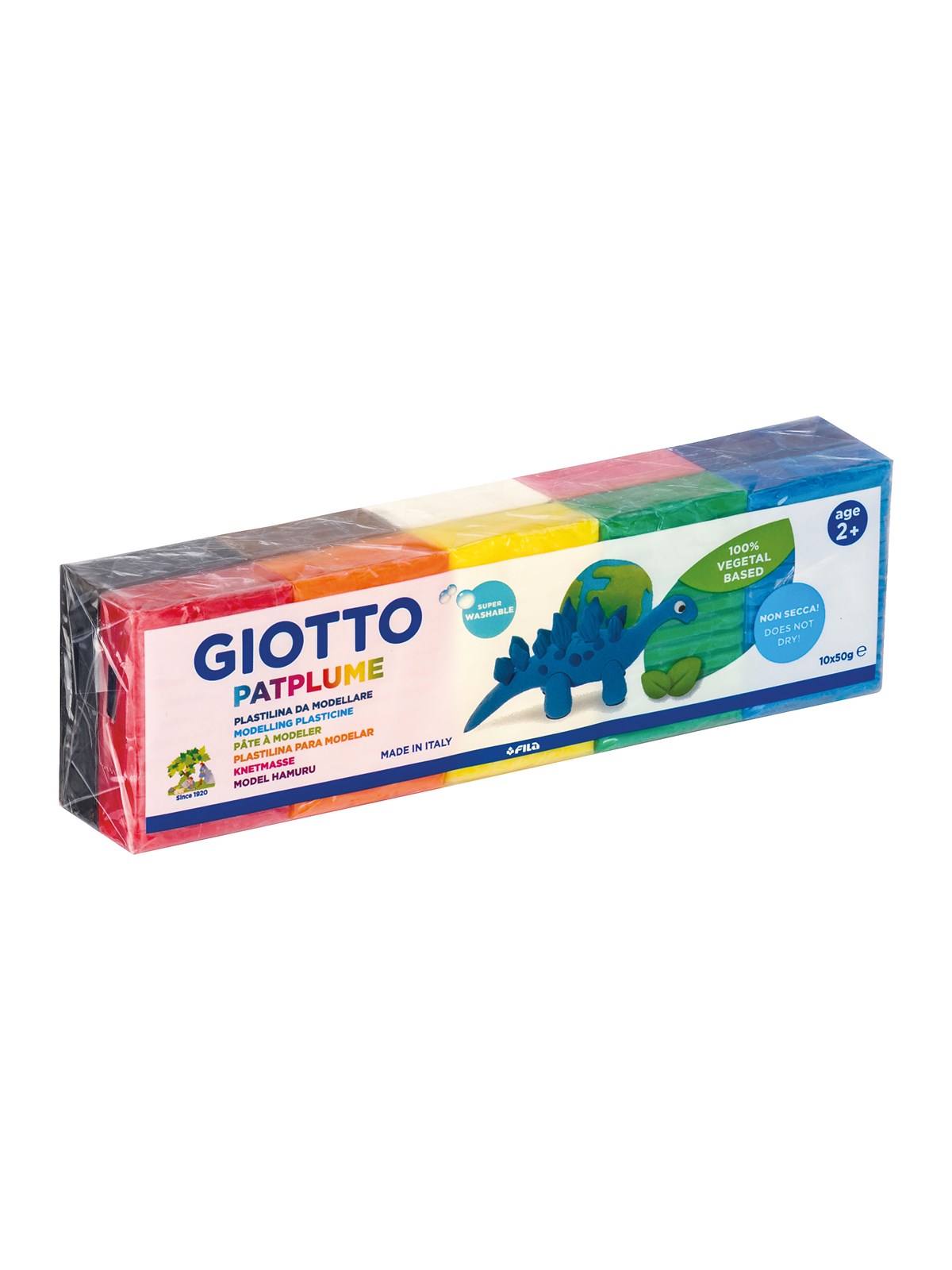 Giotto Patplume Assorted Col. 10x50G, Hobby Artikler