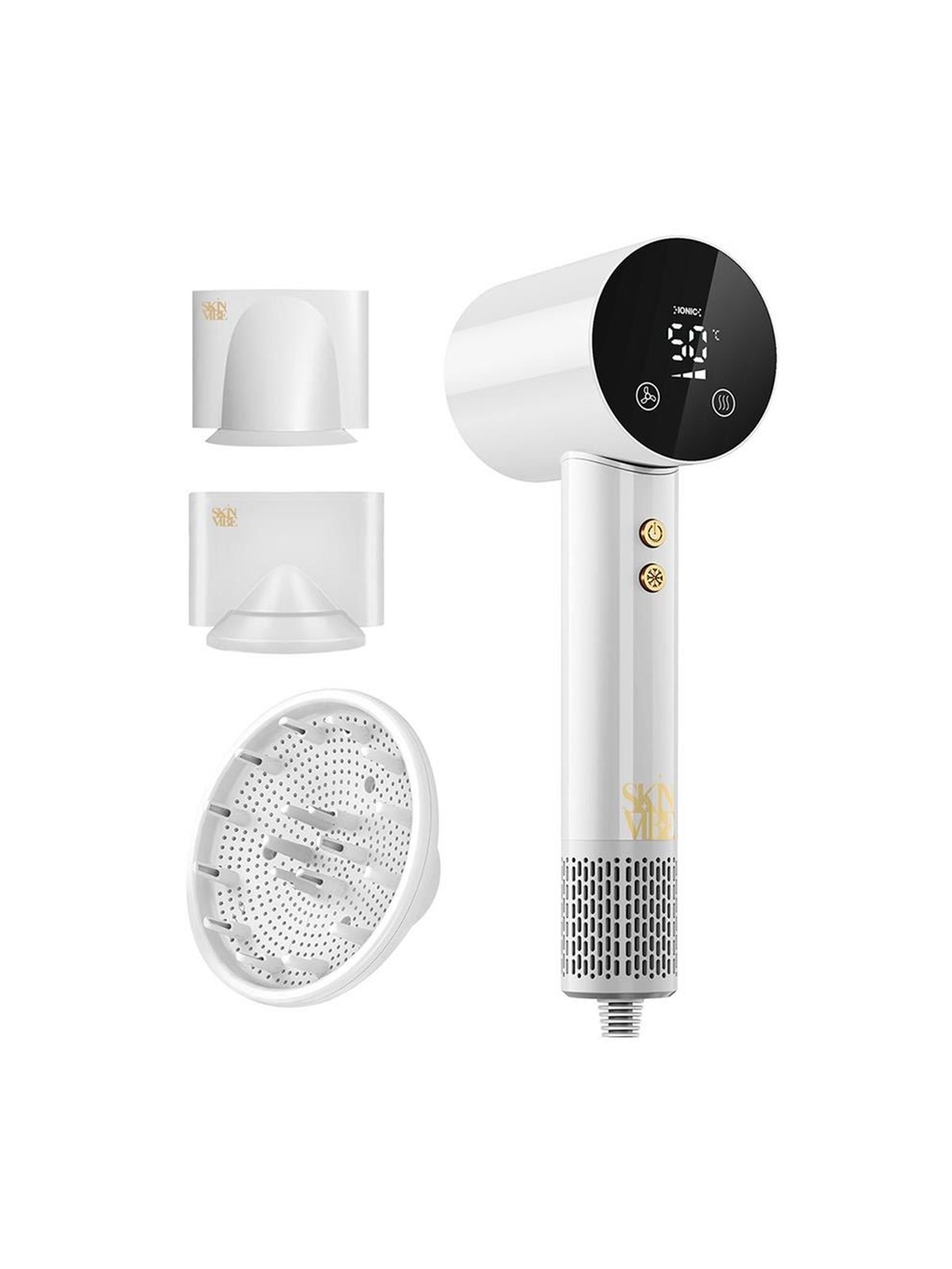 SKINVIBE Hårtørrer Libra AirLoom Hair Dryer, Hørtørrer
