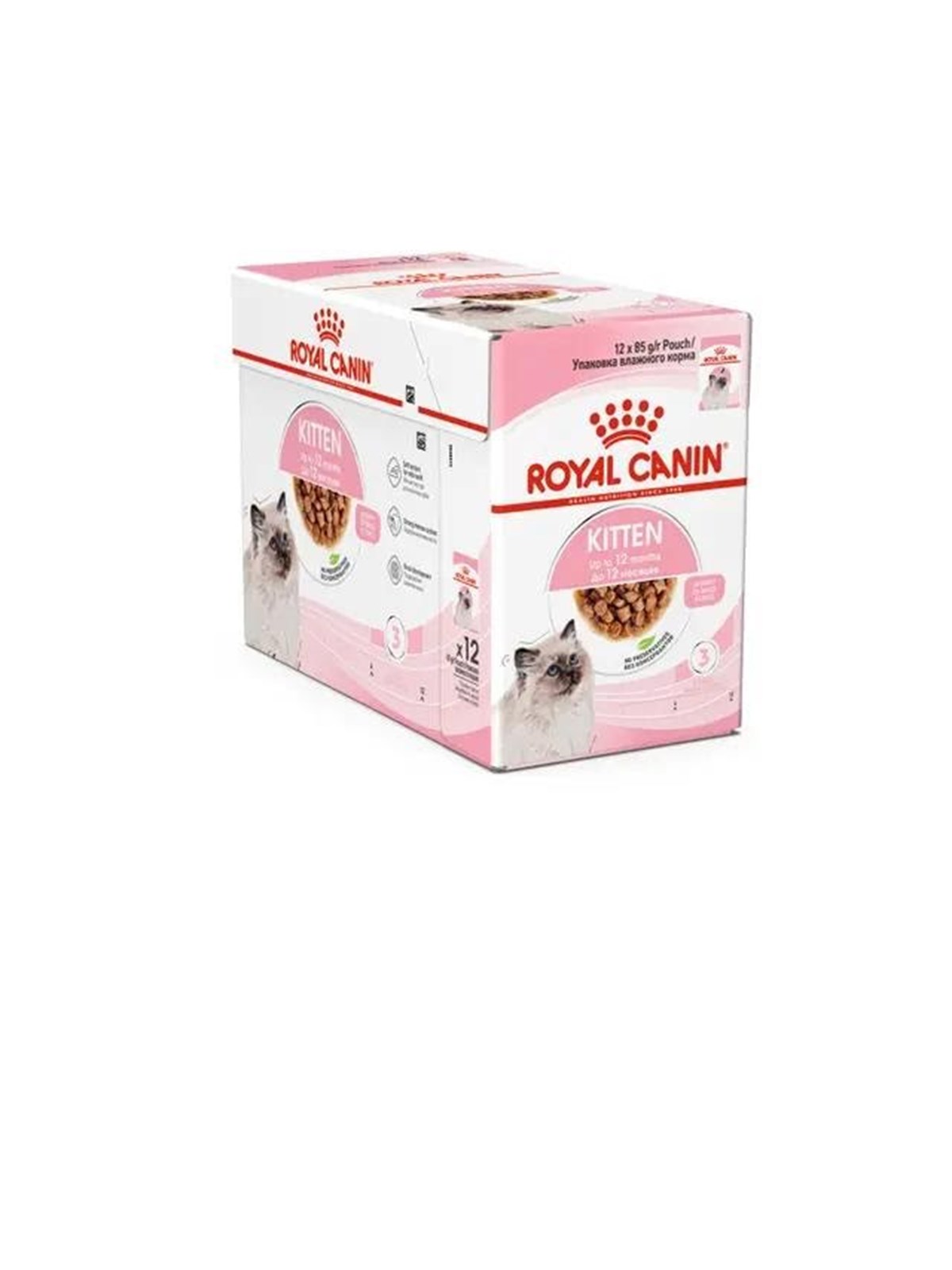 Royal Canin Kitten in Gravy 85g (12-Pack), Katteudstyr