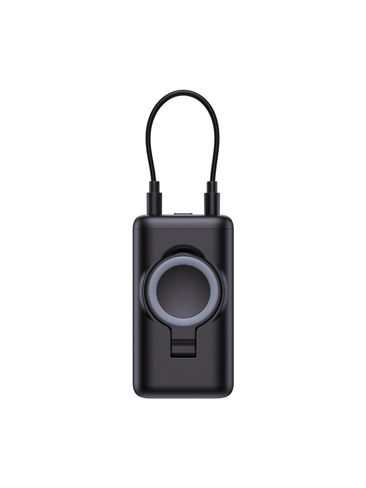 Joyroom JR-W13 5000mAh Wireless Power Bank for Apple Watch + USB-C and Lightning - Black Powerbank - Sort - 5000 mAh