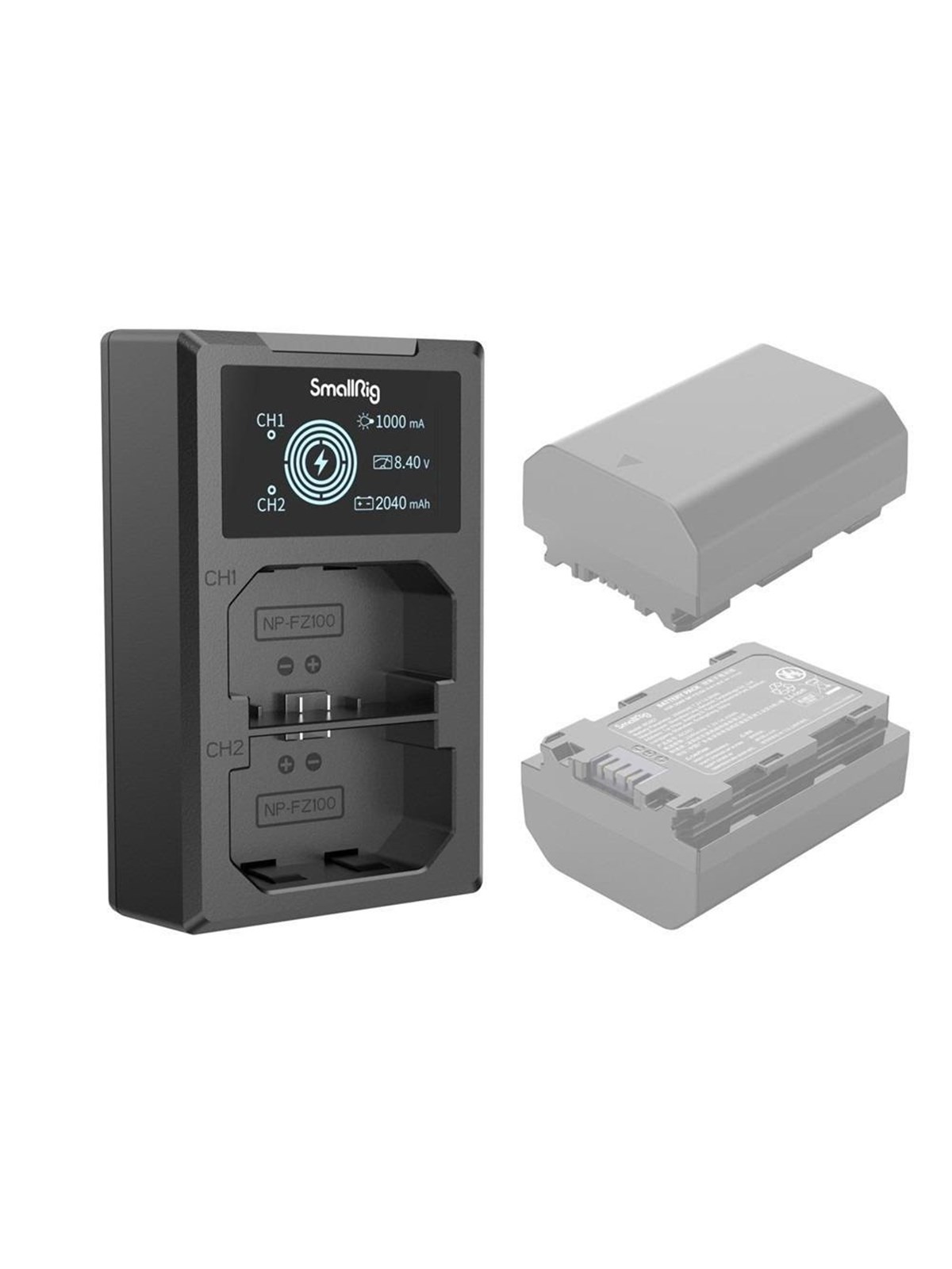 SmallRig NP-FZ100 Camera Battery Charger 4087, Batteri