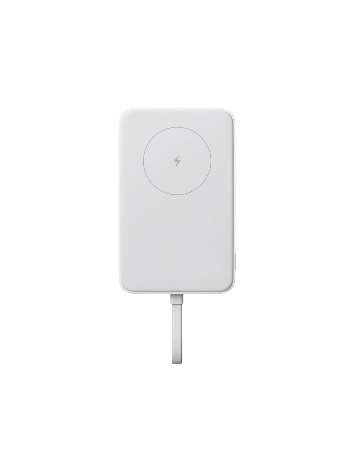 Xiaomi 33W Magnetic Power Bank 10000mAh - White (Integrated Cable) Powerbank - Hvid - 10000 mAh
