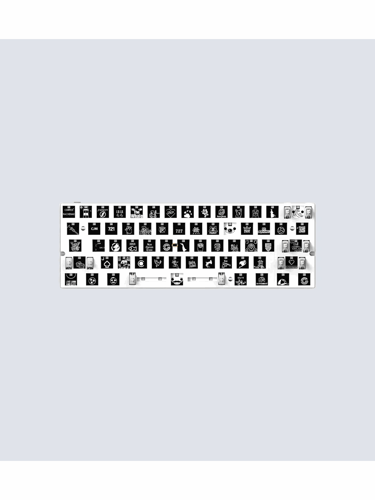 Wooting 60HE v2 Module - Keyboard Module - ANSI, Tastatur