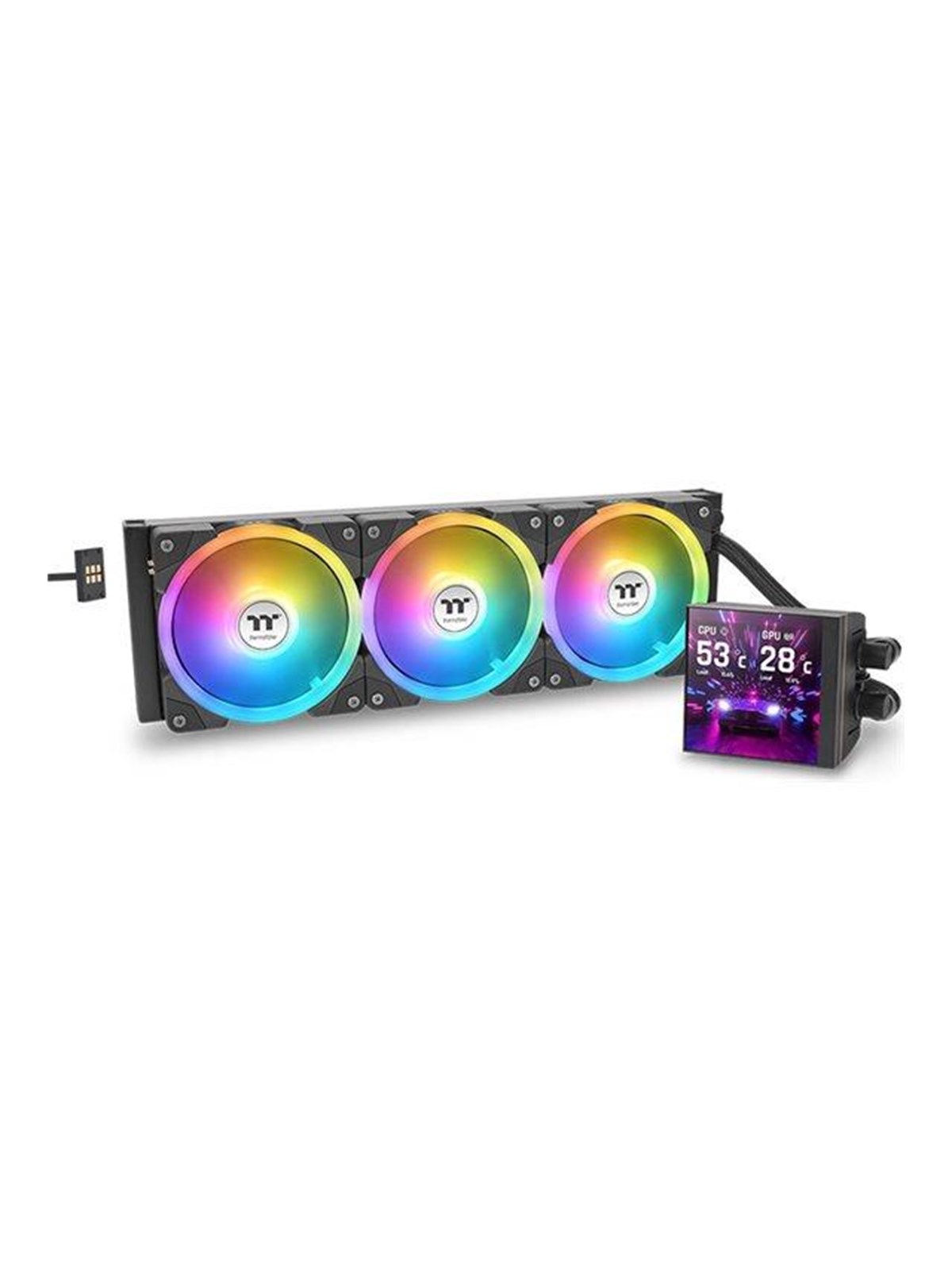 Thermaltake MAGFlø 360 Ultra ARGB Sync - CPU Vandkøling, Cpu Køler