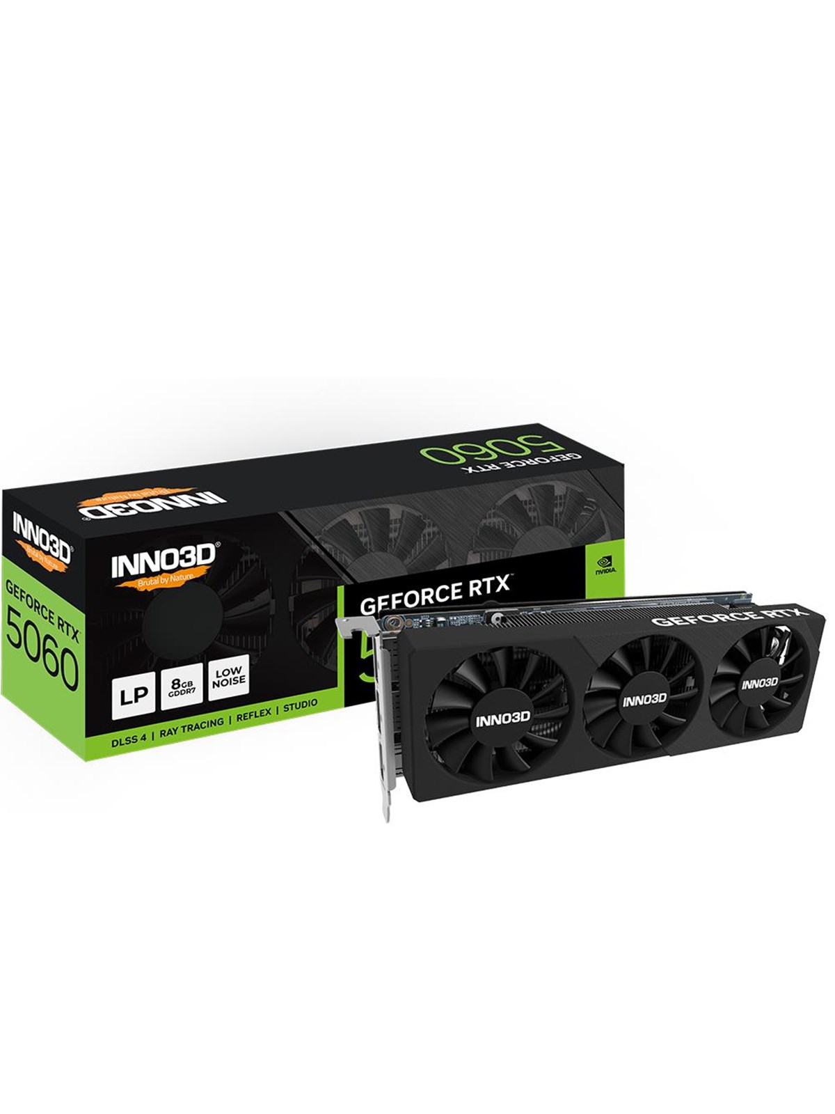 Inno3D GeForce RTX 5060 Low Profile - 8GB GDDR7 RAM - Grafikkort, Grafikkort