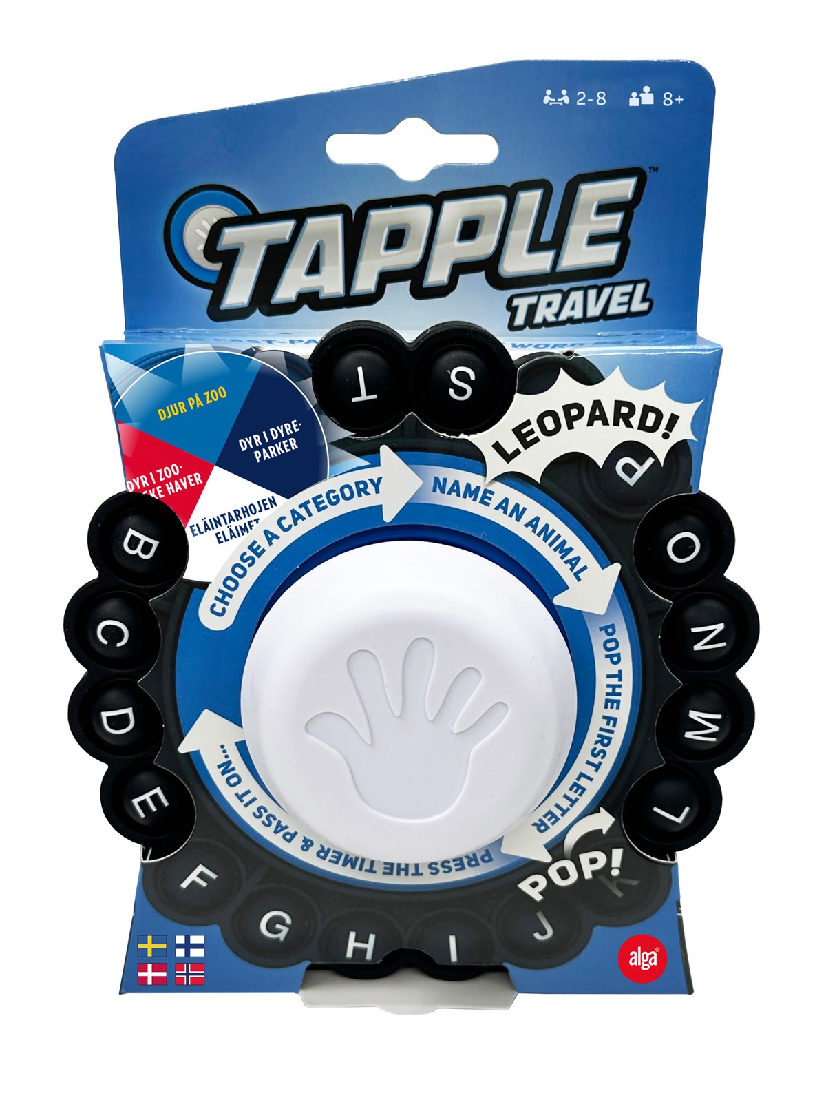 Alga Tapple travel game (Nordic)
