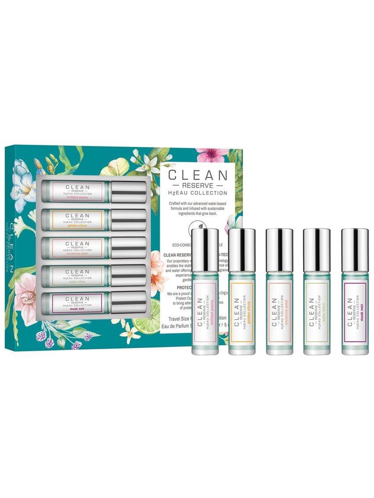 Clean Reserve H2Eau 5-Pack Rollerball Layering Set 5x5ml, Parfume