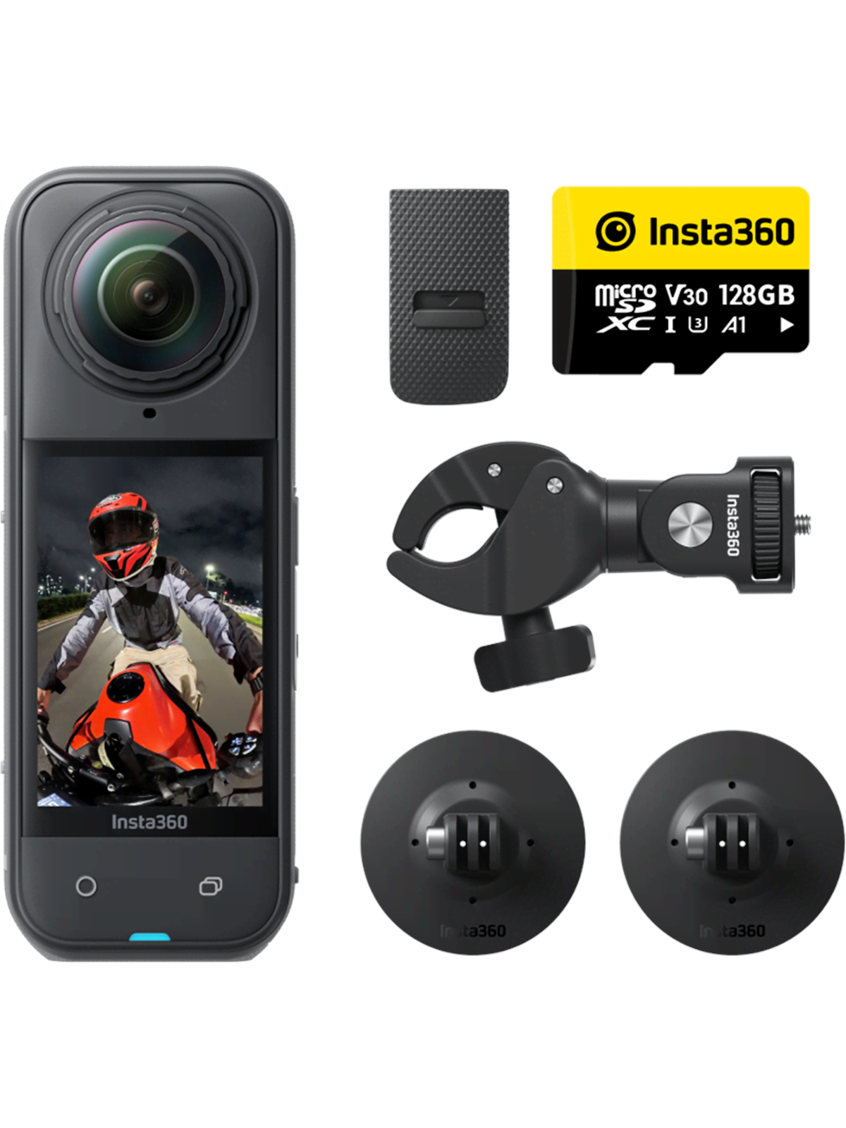 Insta360 X5 Motorcycle Bundle, Action Kamera