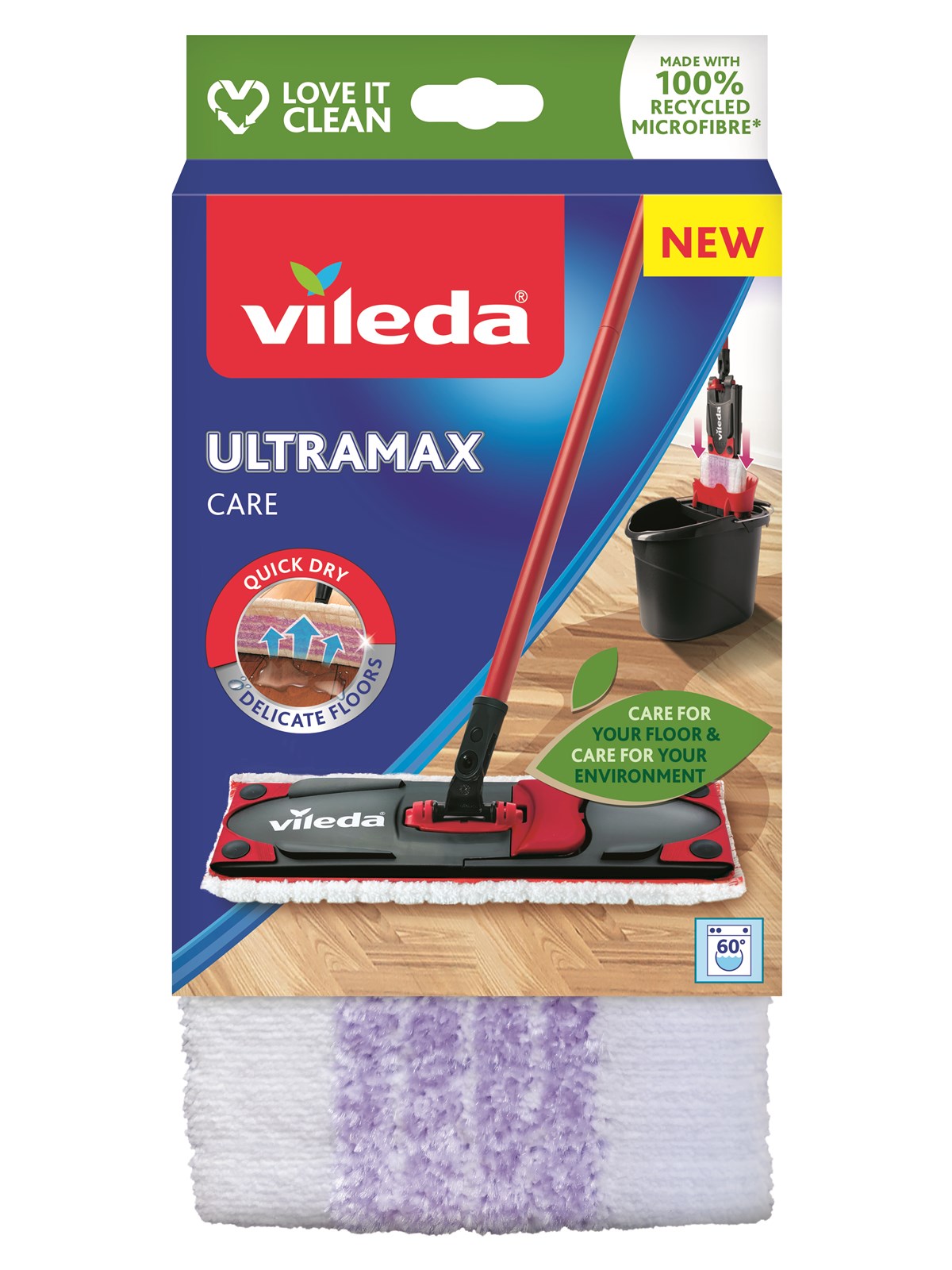 Vileda Ultramax Care Refill, Rengøring