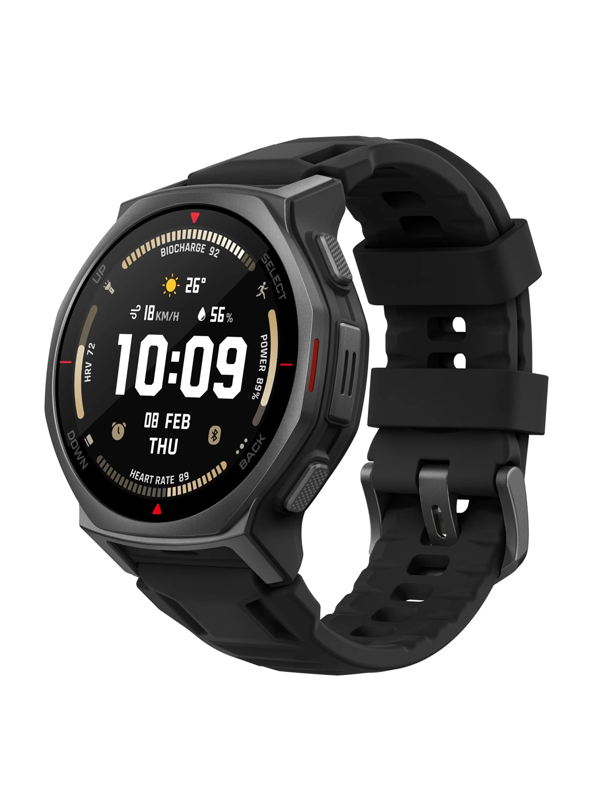 Amazfit T-Rex 3 Pro 44mm - Tactical Black, Smartwatch