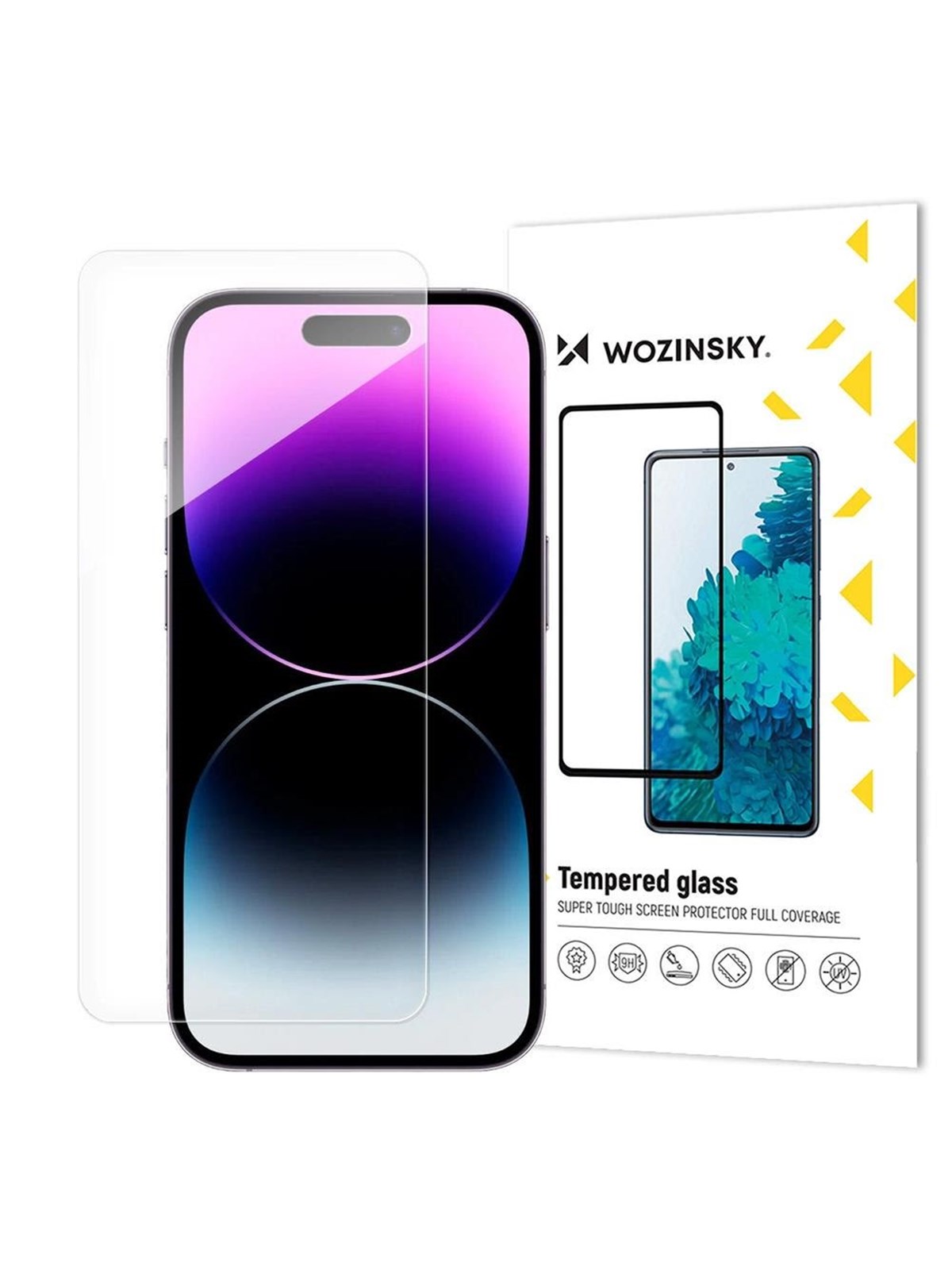 Wozinsky Tempered Glass for iPhone 16 Pro / iPhone 17 / iPhone 17 Pro, Beskyttelsesglas