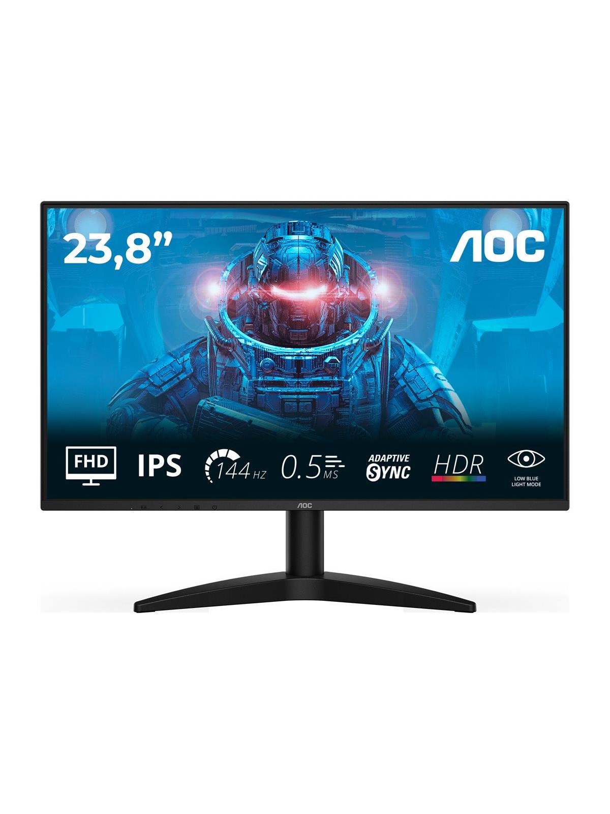 24" AOC 24B36X - 1920x1080 (FHD) - 144Hz - IPS, Computerskærm