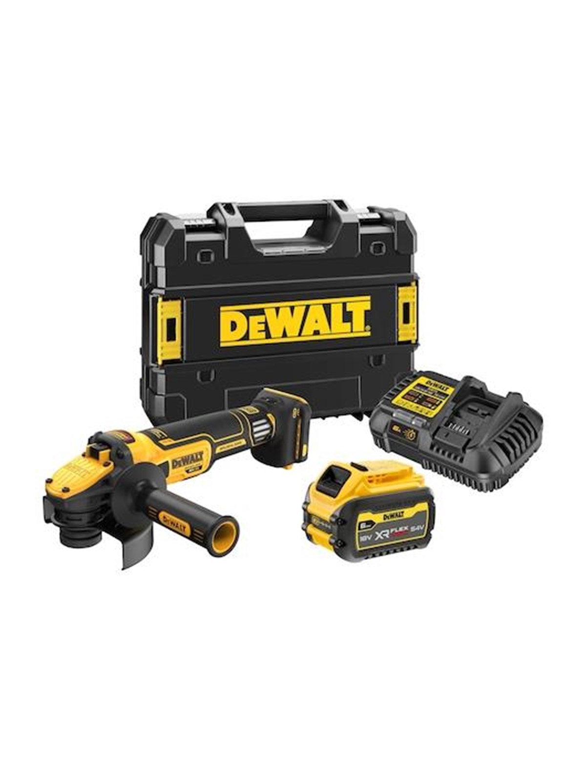 Dewalt DCG409VST1-QW Angle Grinder, Vinkelsliber