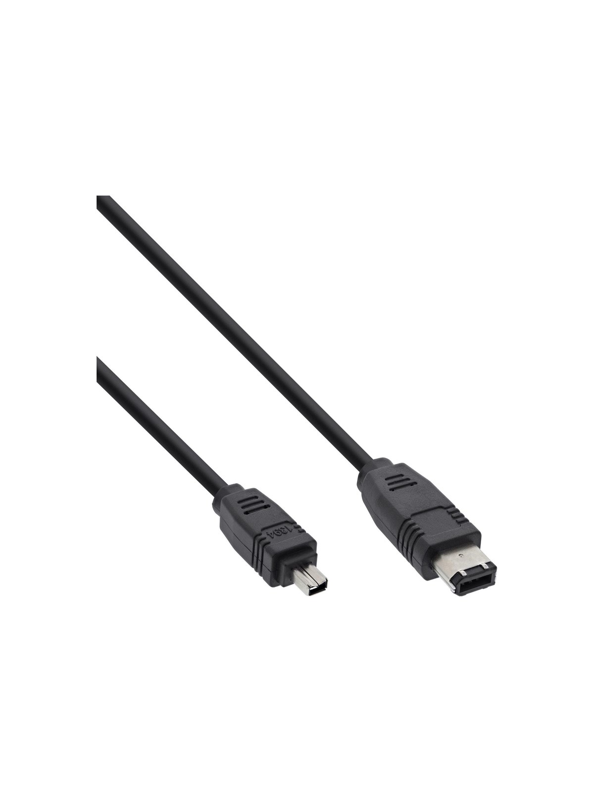 InLine - IEEE 1394 cable - 6 PIN FireWire to 4 PIN FireWire - 1.8 m, Firewire Thunderbolt Kabel