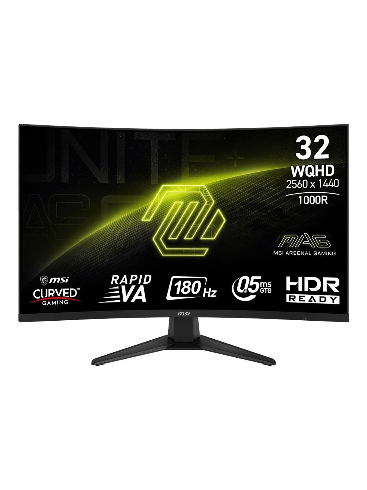 32" MSI MAG 325CQF - LED monitor - curved - 32", Computerskærm